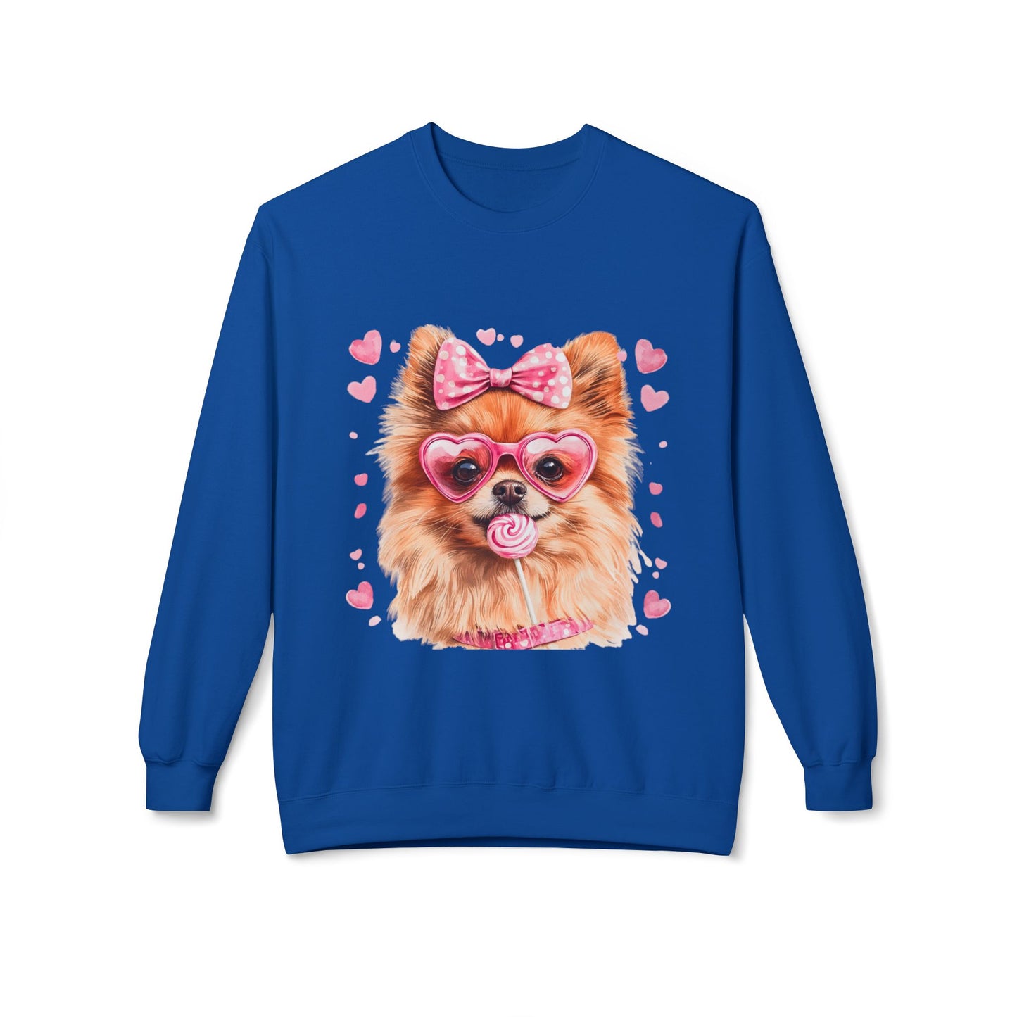 Valentines Unisex Midweight Softstyle Fleece Crewneck Sweatshirt