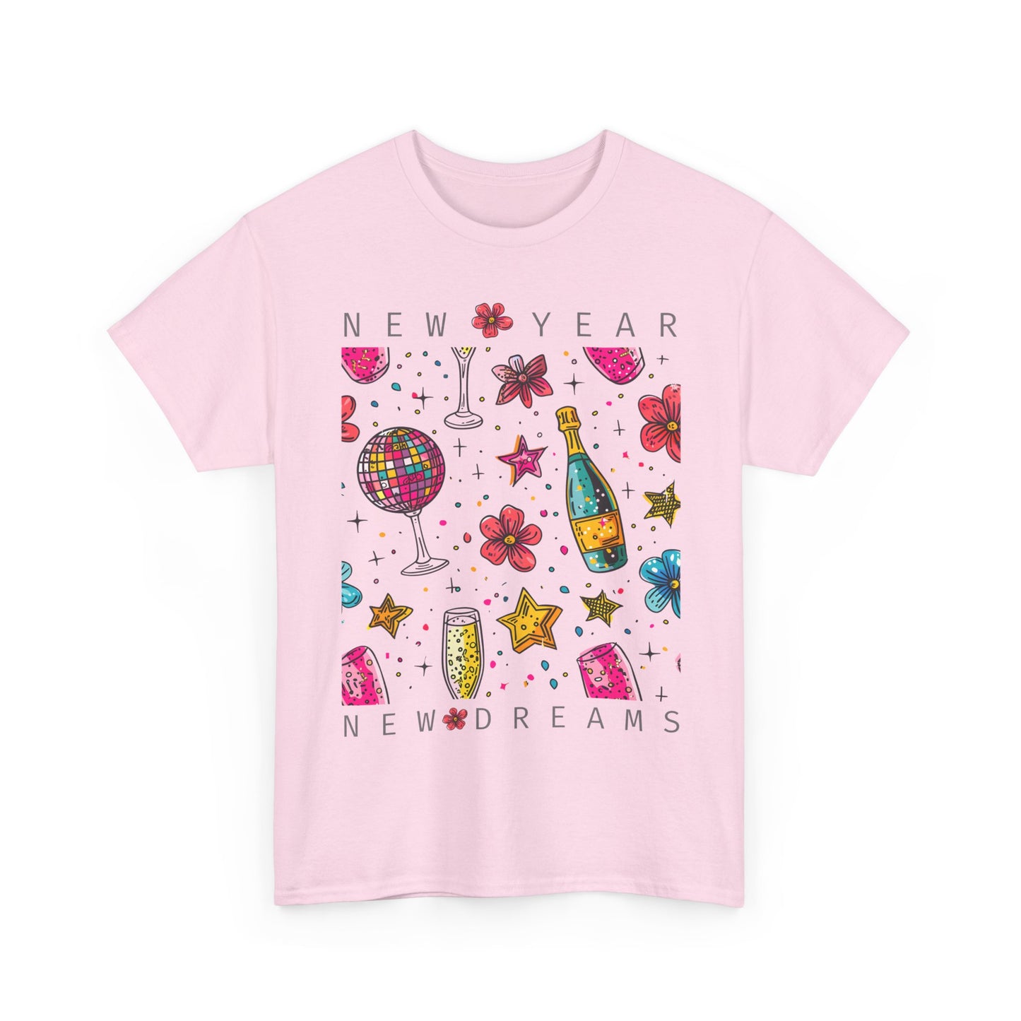 New Year Unisex Heavy Cotton Tee