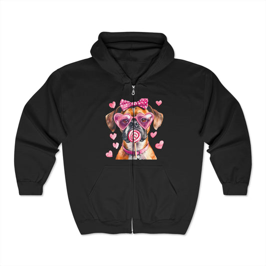 Valentines Unisex Heavy Blend™ Full Zip Hoodies