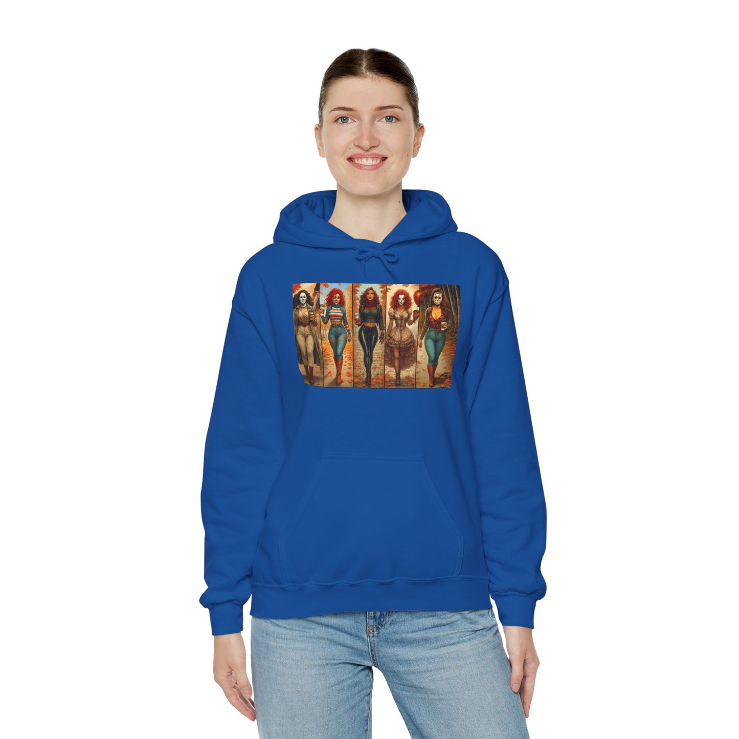 Vibrant Art Hooded Sweatshirt - Cozy Fashion, Perfect Gift, Casual Wear, Unisex Hoodie, Statement Piece