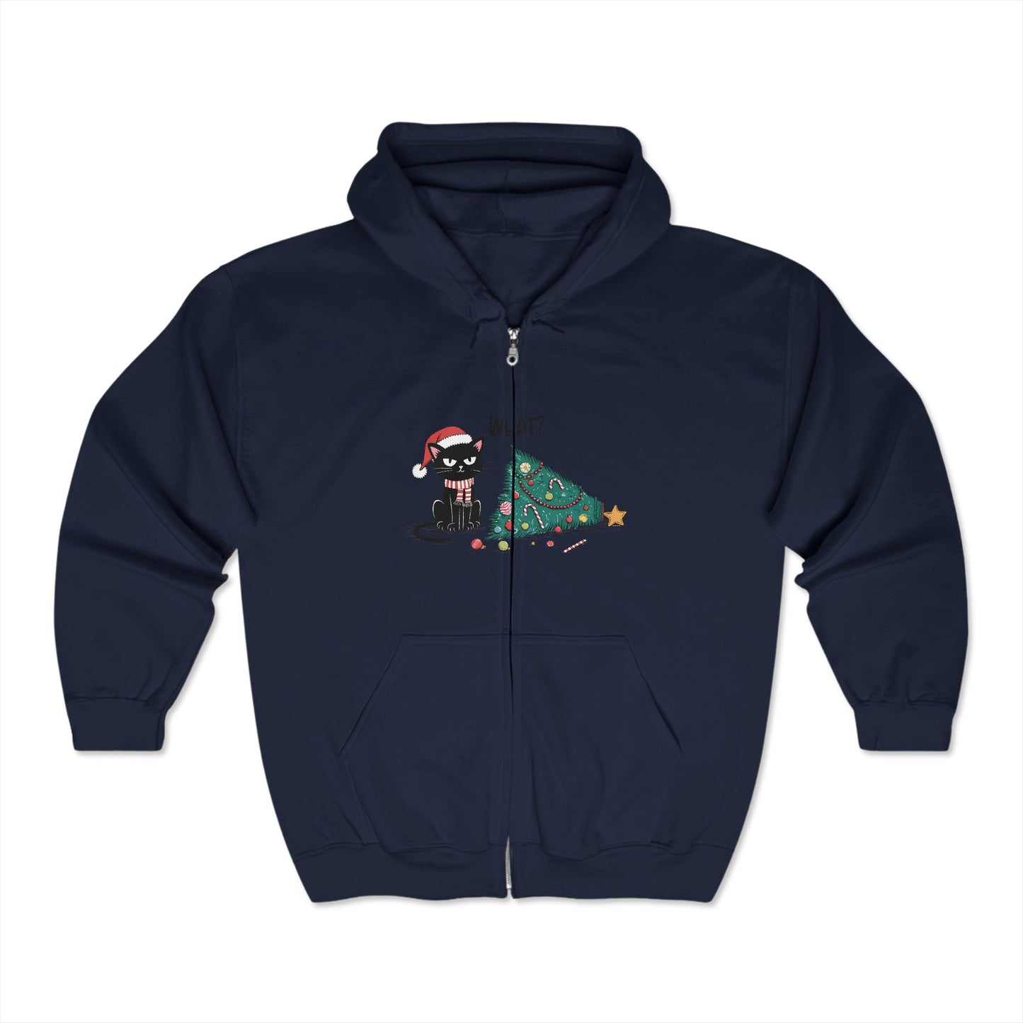 Christmas Unisex Heavy Blend™ Full Zip Hooded Sweatshirt