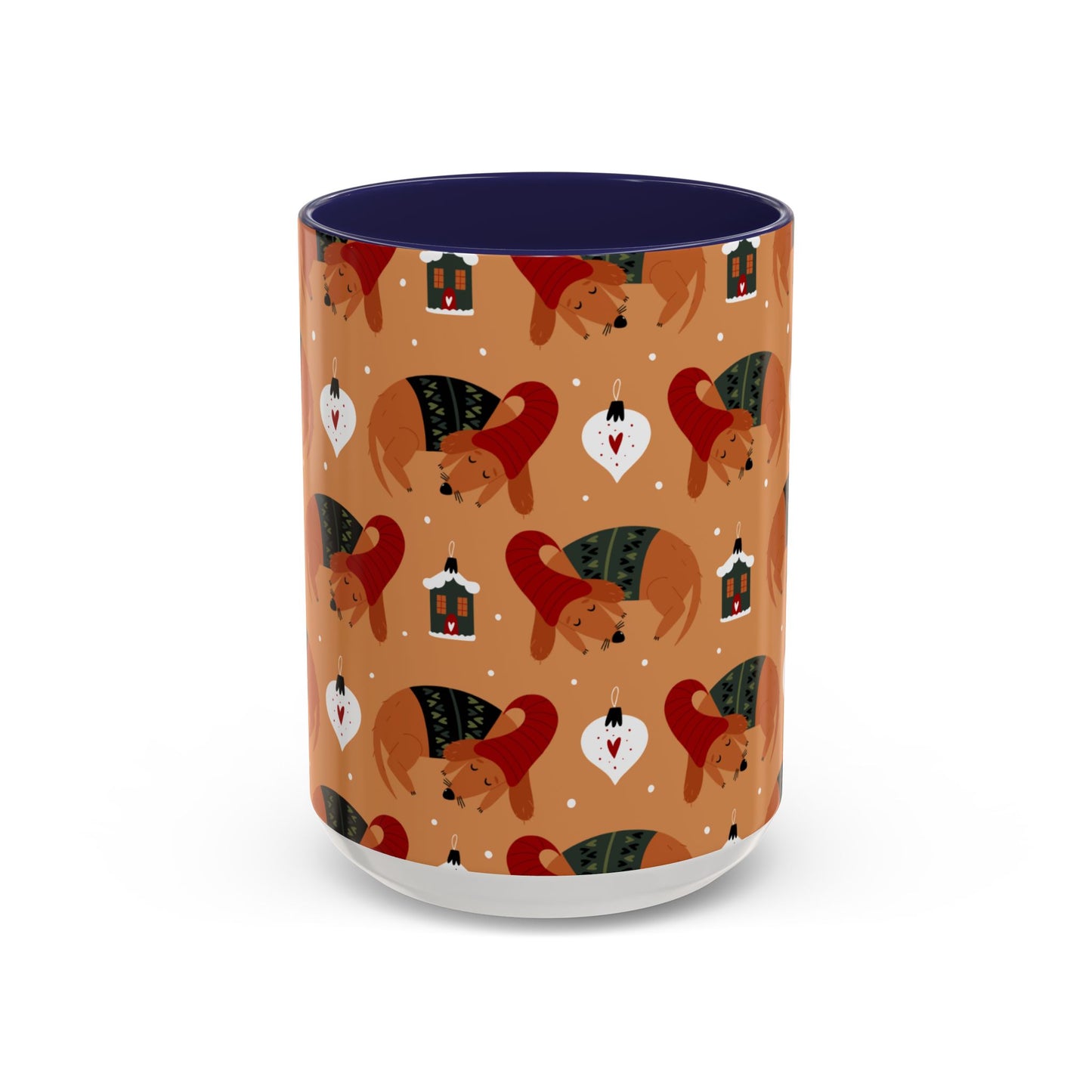 Christmas Accent Coffee Mug (11, 15oz)
