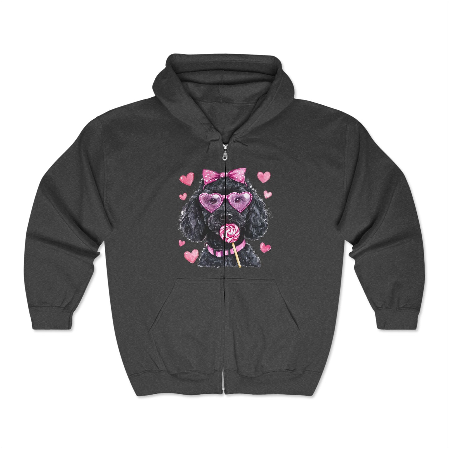Valentines Unisex Heavy Blend™ Full Zip Hoodies