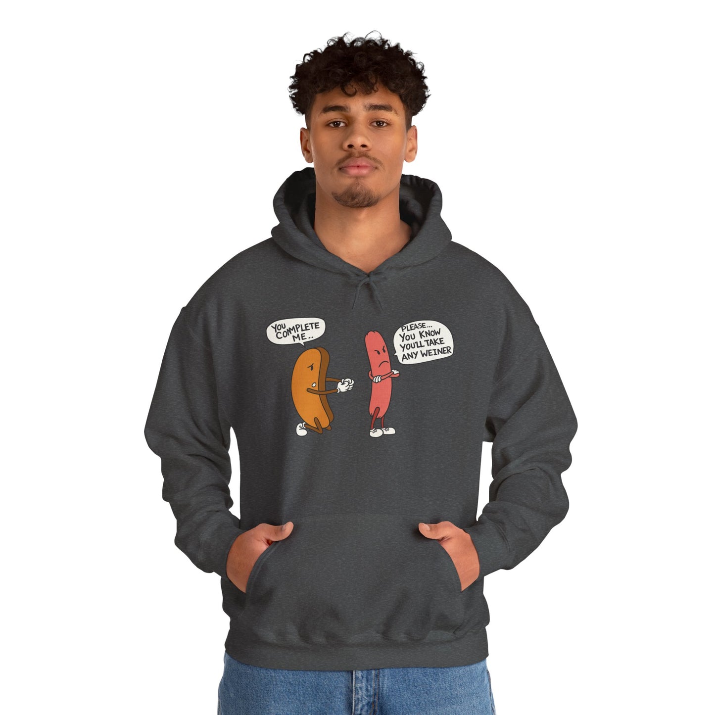 Humorous Unisex Hooded Sweatshirt, Funny Hoodie, Casual Wear, Gift for Friends, Cute Outfit for Everyday