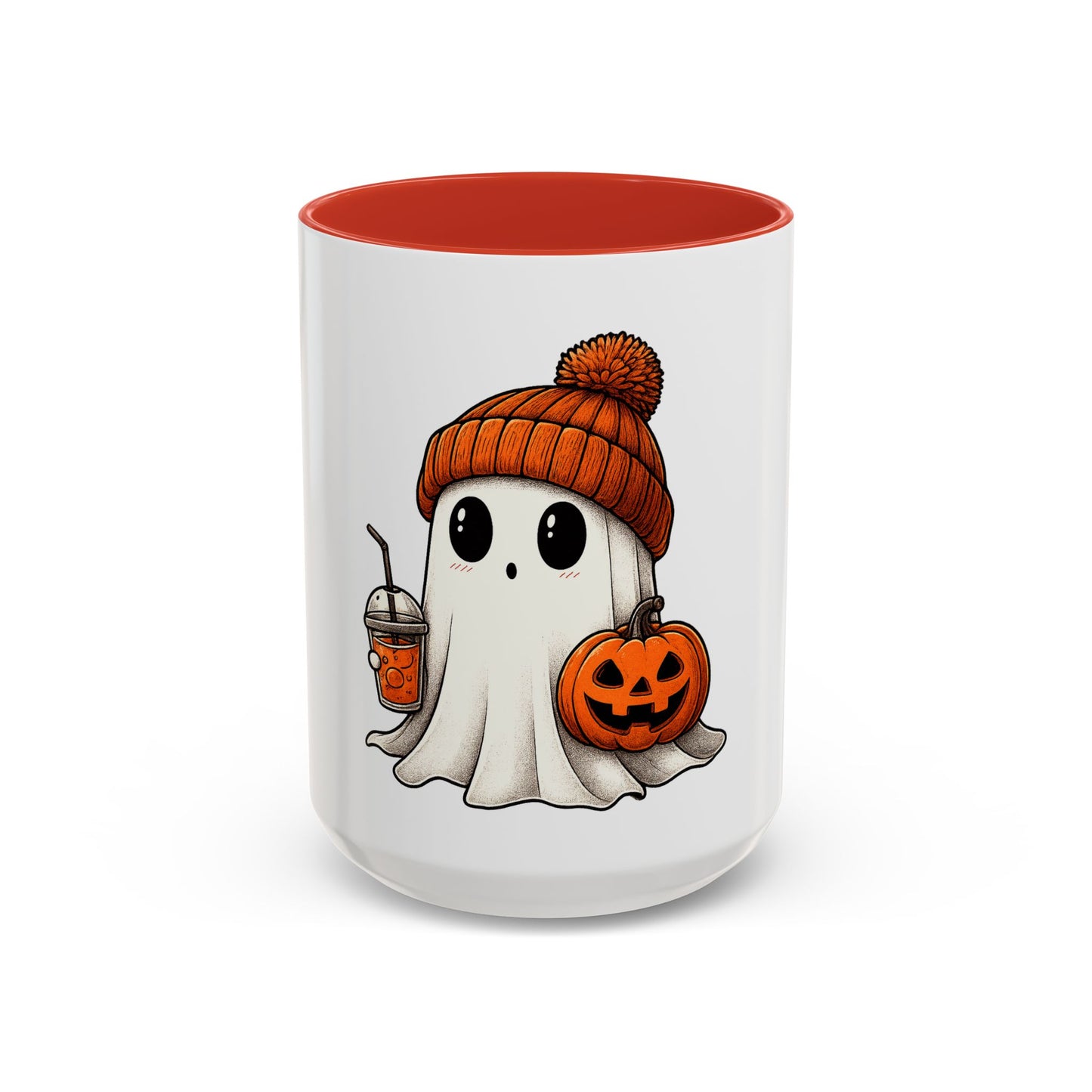 Halloween Ghost Coffee Mug, Funny Mug for Spooky Season, Pumpkin Mug, Gift for Ghost Lovers, Cute Halloween Decor