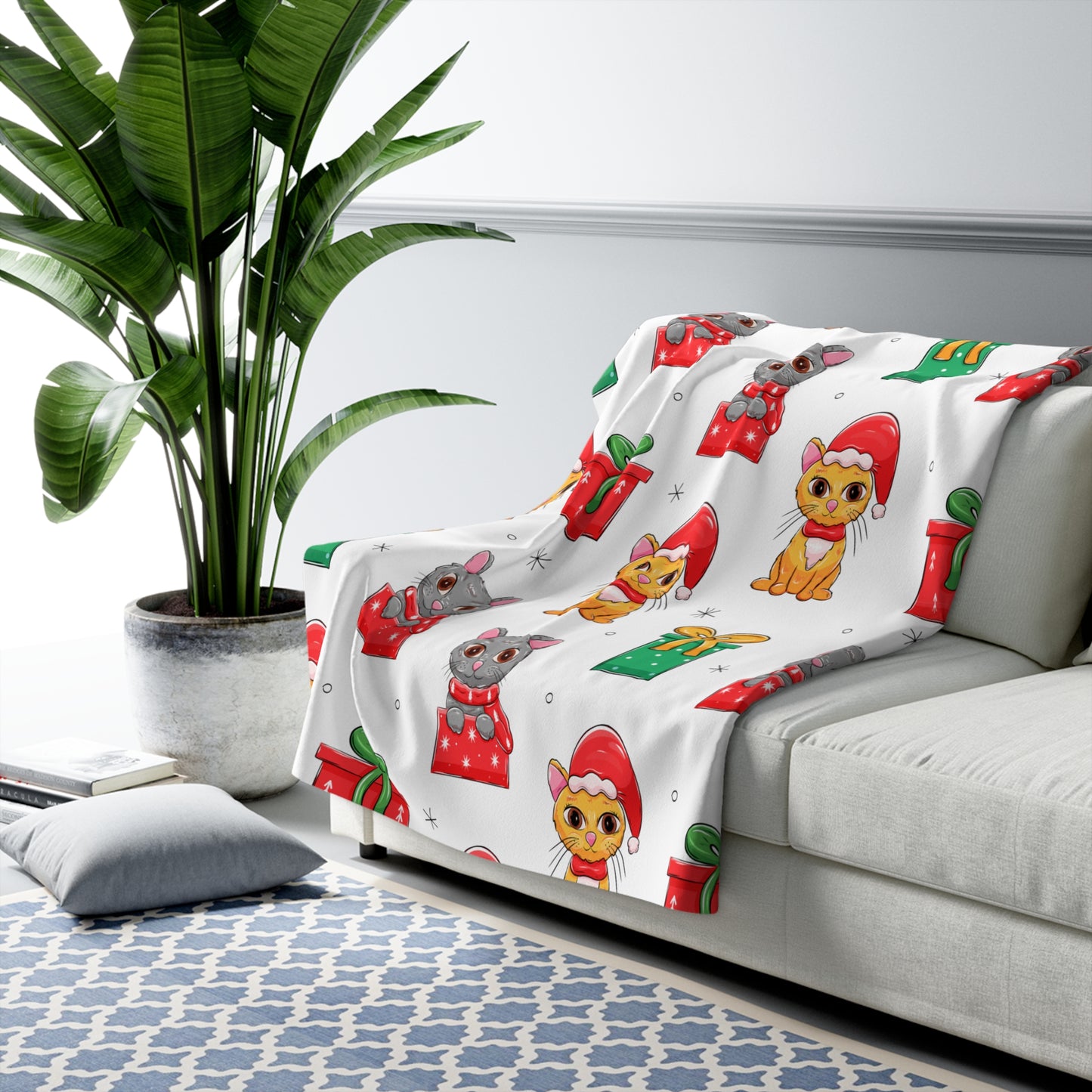 Christmas Animal Blanket
