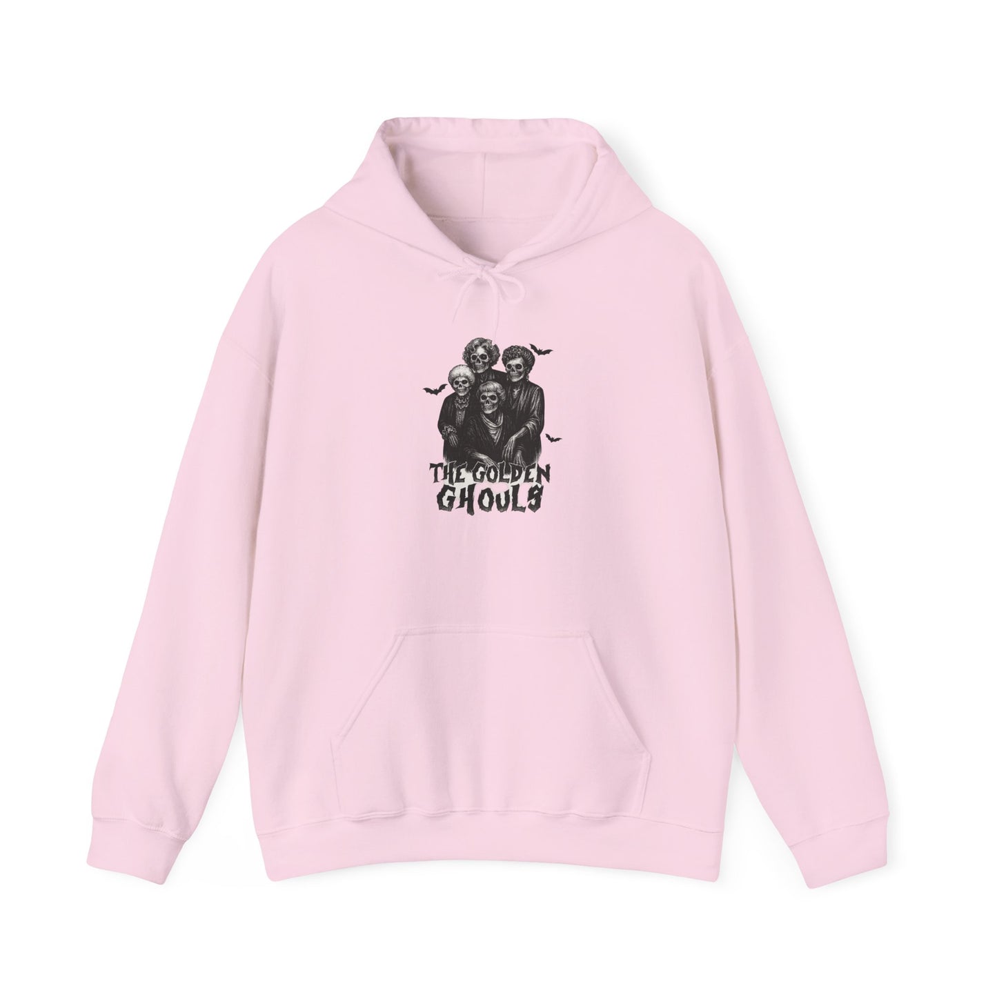 Golden Ghouls Hoodie | Spooktacular Hoodie for Halloween, Cozy Unisex Pullover, Perfect Gift for Ghost Lovers, Fall Apparel