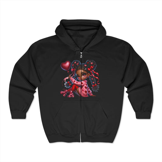 Valentines Unisex Heavy Blend™ Full Zip Hooded Sweatshirt