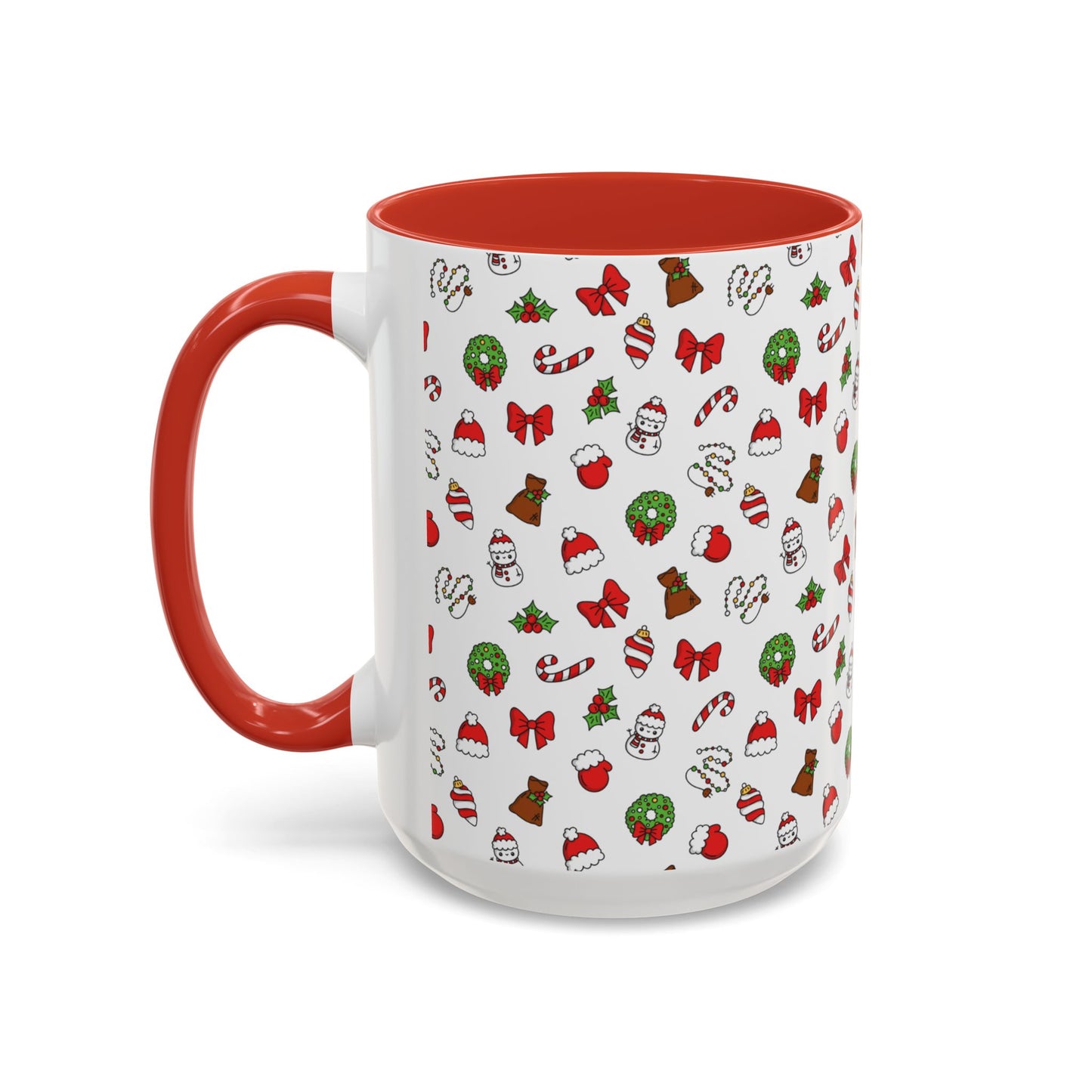 Christmas Accent Coffee Mug (11, 15oz)