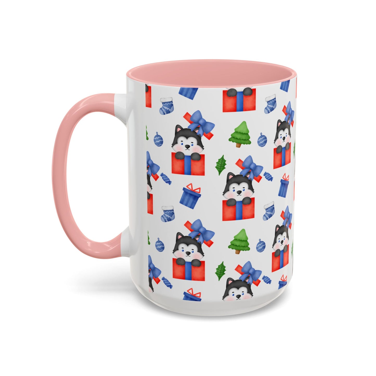 Christmas Accent Coffee Mug (11, 15oz)