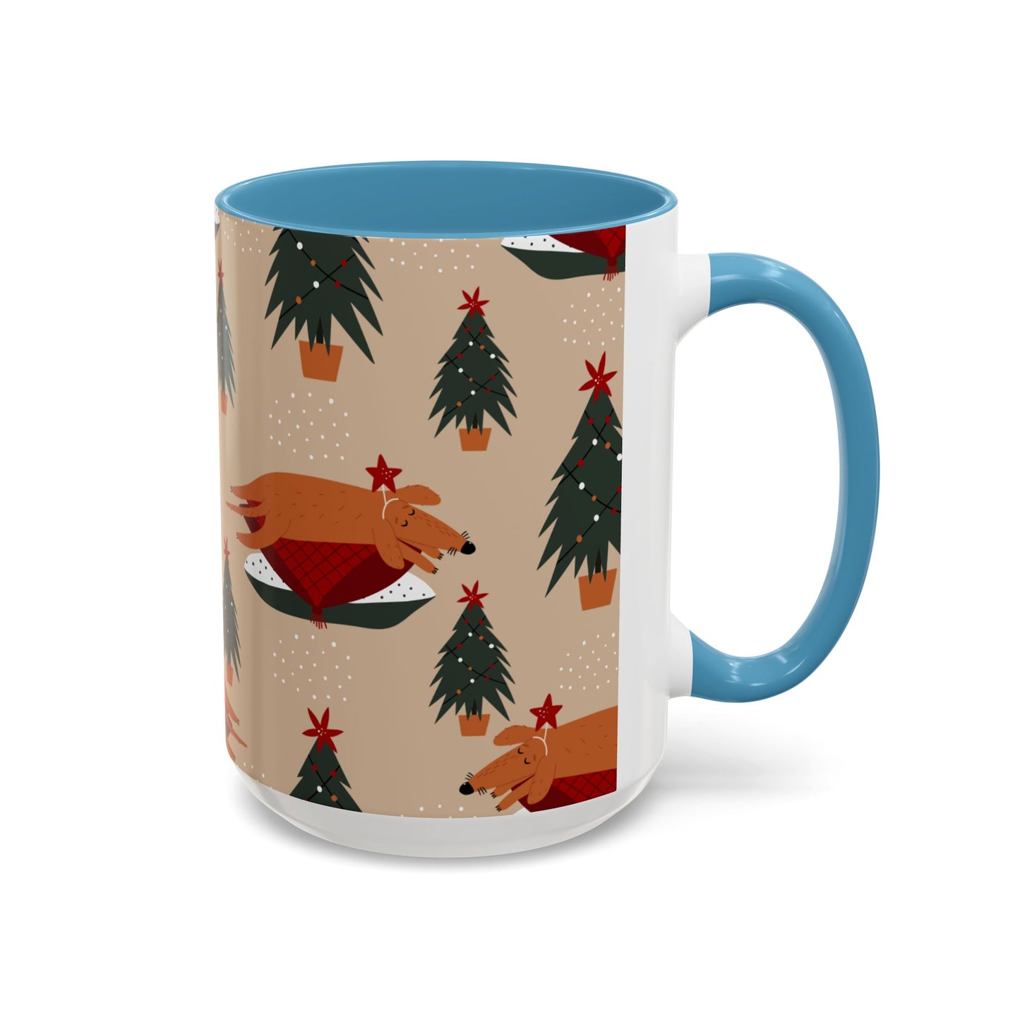 Christmas Accent Coffee Mug (11, 15oz)