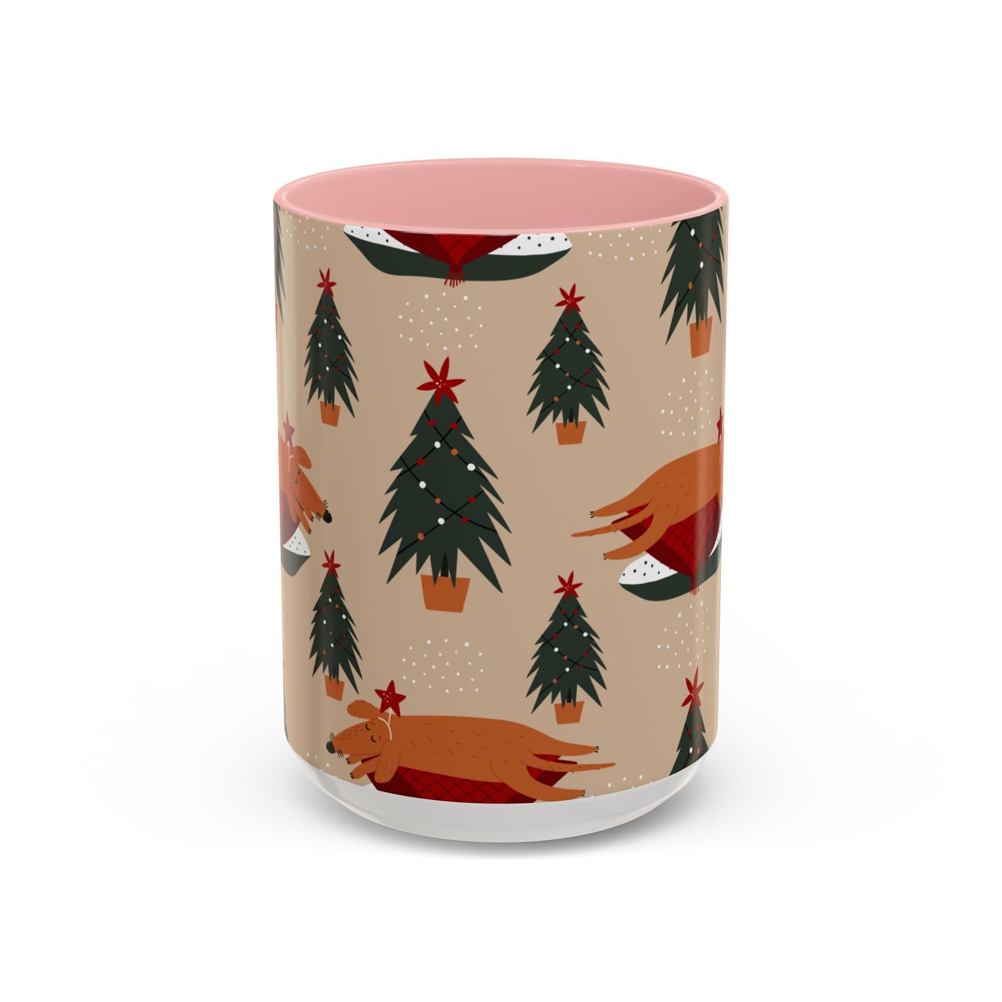 Christmas Accent Coffee Mug (11, 15oz)