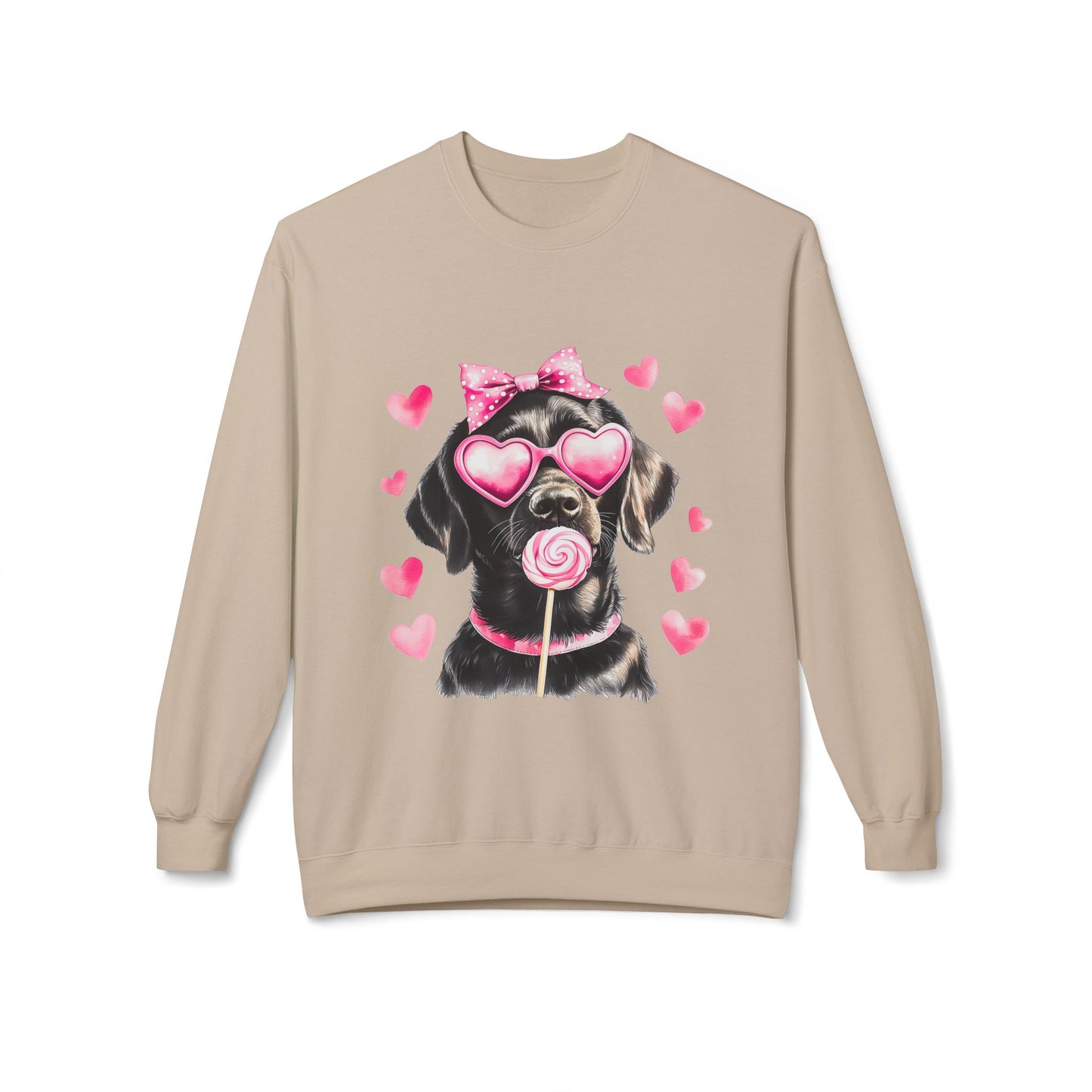 Valentines Unisex Midweight Softstyle Fleece Crewneck Sweatshirt