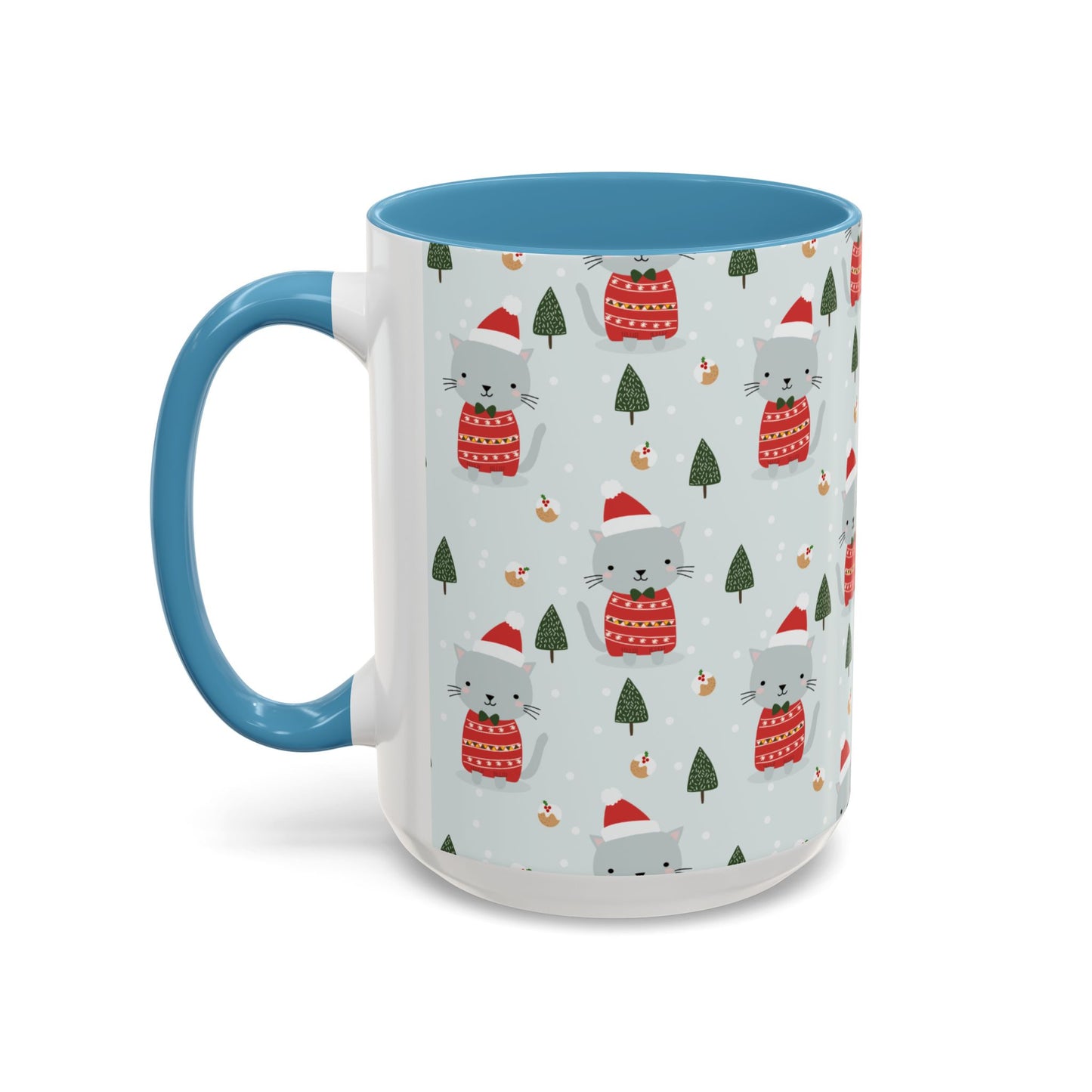 Christmas Accent Coffee Mug (11, 15oz)