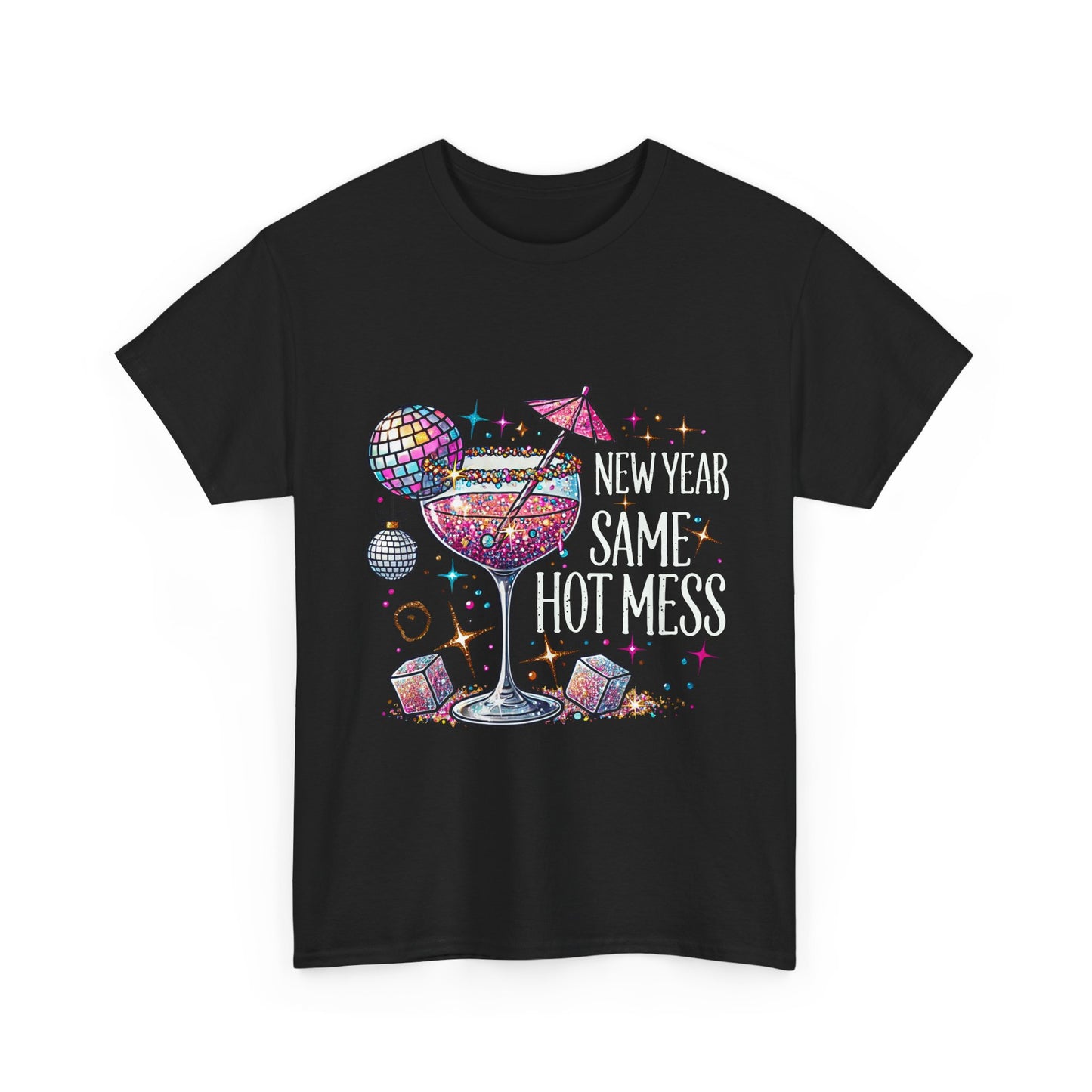 New Year Unisex Heavy Cotton Tee