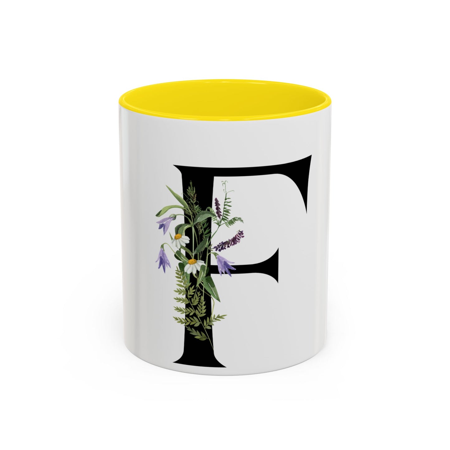 Alphabet Letter Accent Coffee Mug