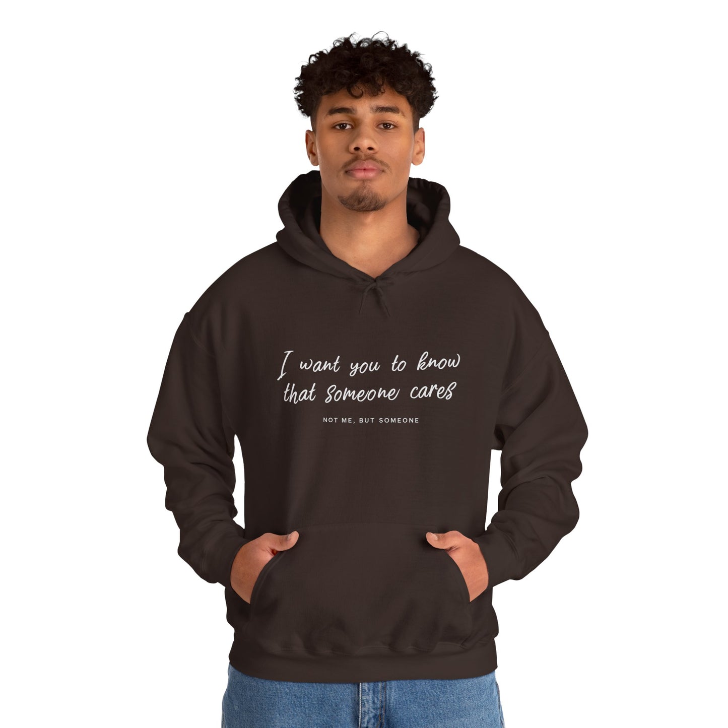 Comforting Quote Hooded Sweatshirt, Cozy Hoodie, Unisex Apparel, Relaxed Style, Thoughtful Gift, Everyday Wear