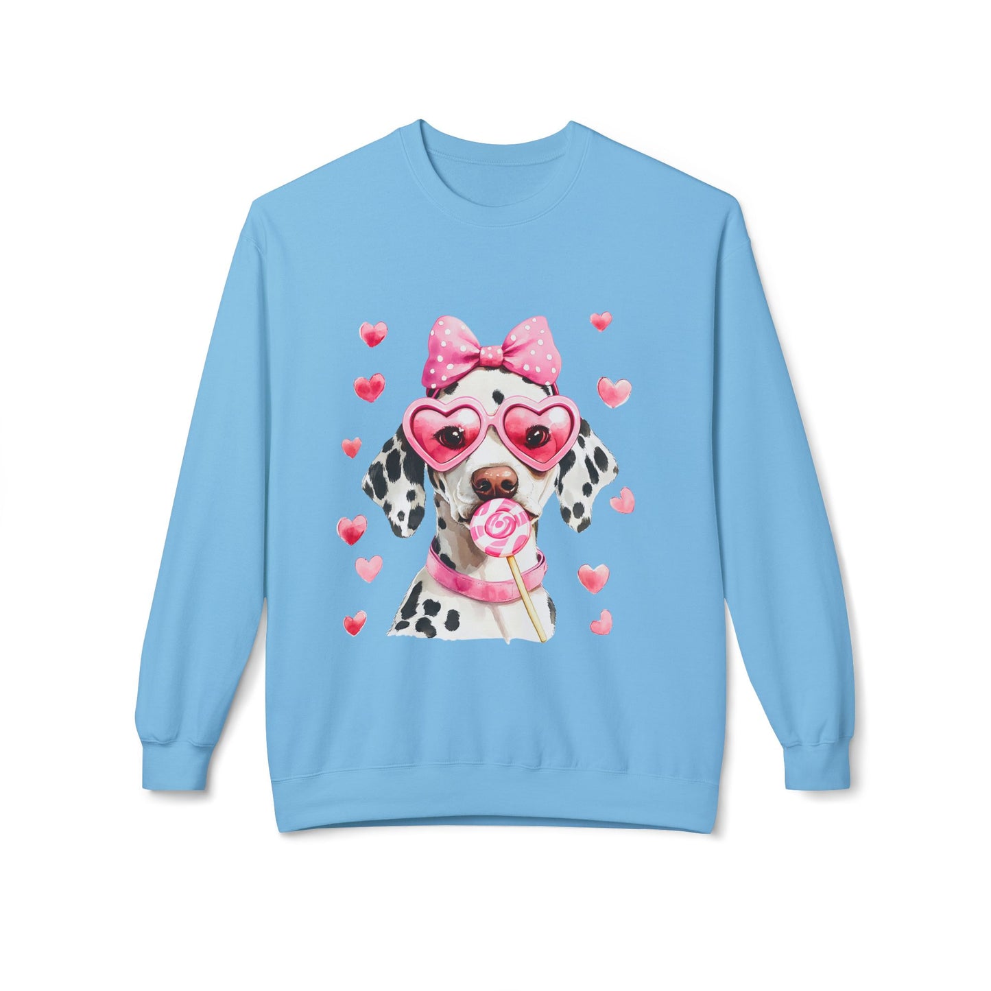 Valentines Unisex Midweight Softstyle Fleece Crewneck Sweatshirt