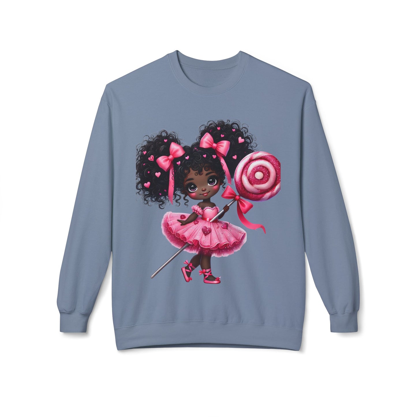 Valentines Unisex Midweight Softstyle Fleece Crewneck Sweatshirt