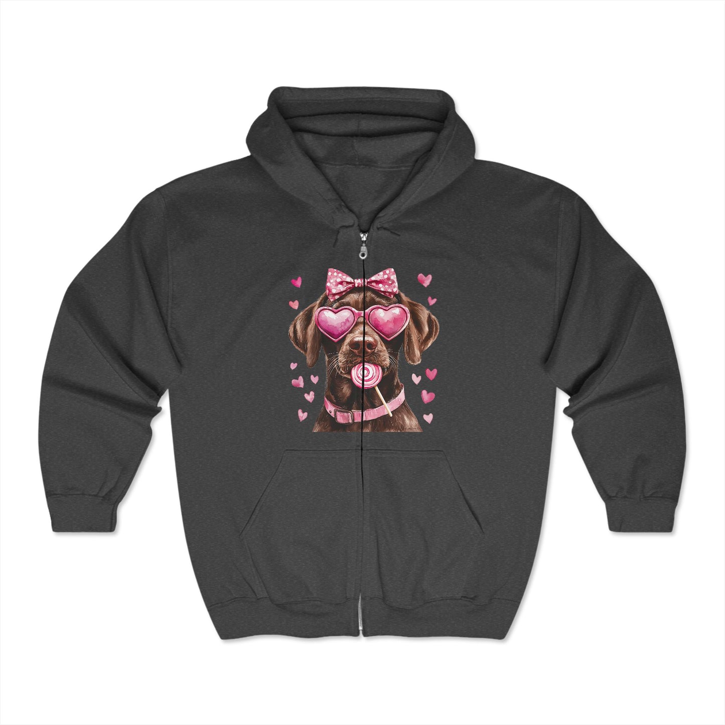 Valentines Unisex Heavy Blend™ Full Zip Hoodies