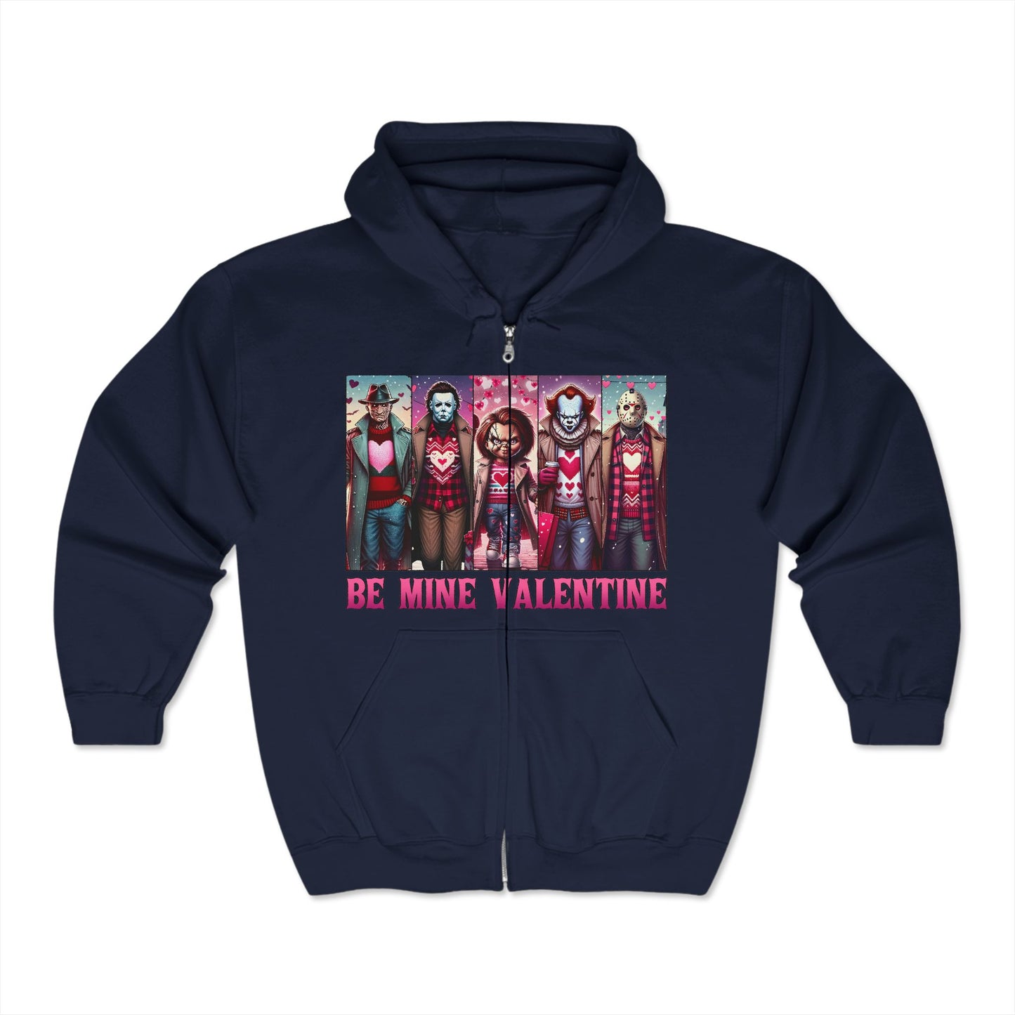 Valentines Unisex Heavy Blend™ Full Zip Hooded Sweatshirt