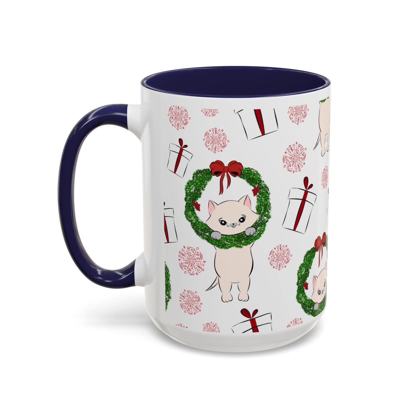 Christmas Accent Coffee Mug (11, 15oz)
