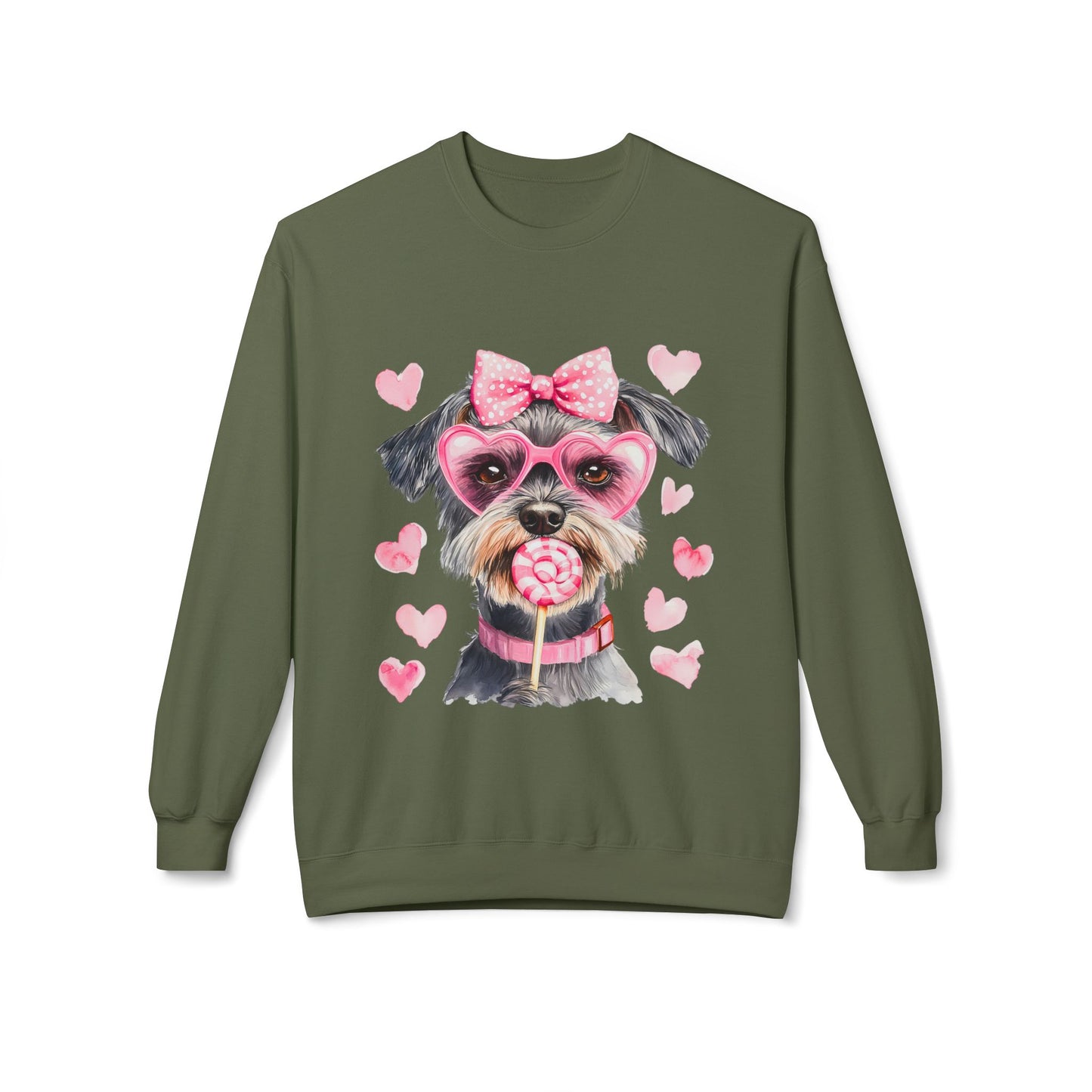 Valentines Unisex Midweight Softstyle Fleece Crewneck Sweatshirt