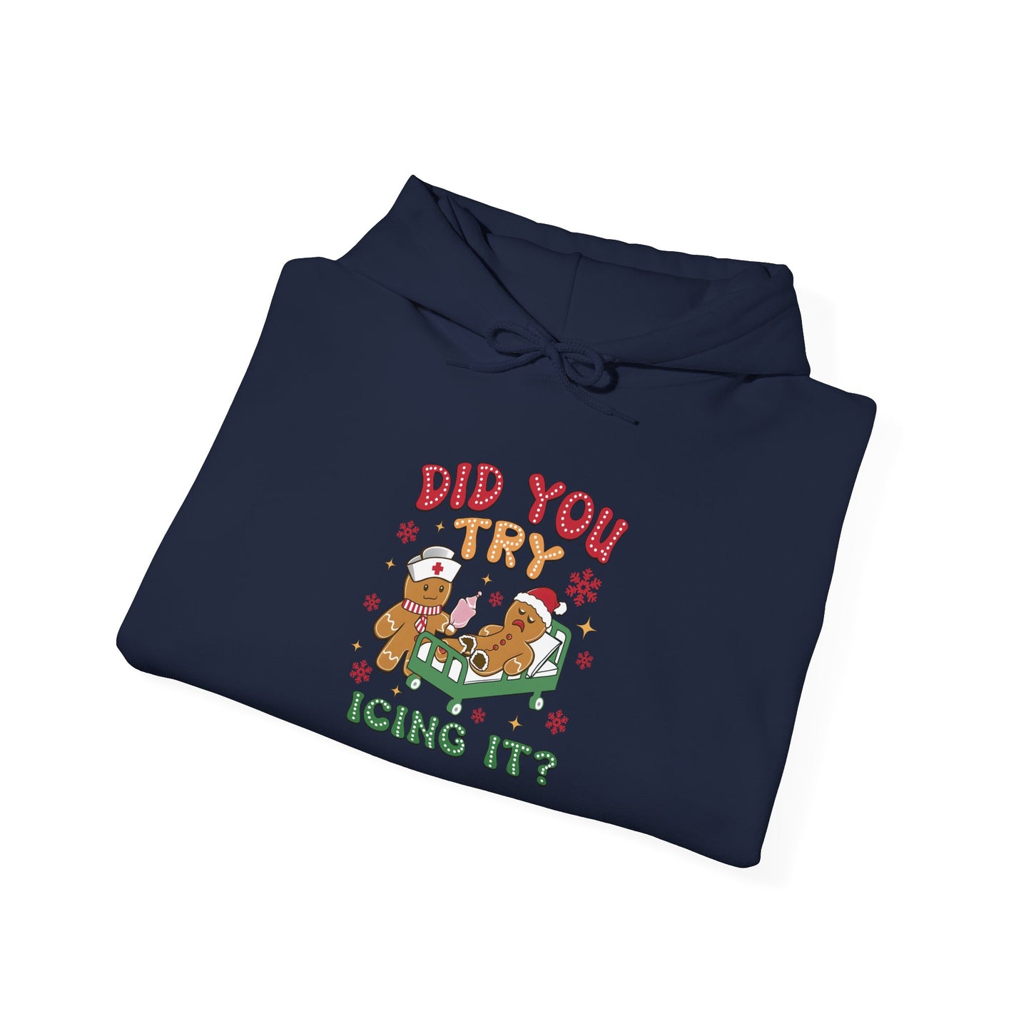 Funny Holiday Sweatshirt, Unisex Hoodie, Christmas Gift, Cozy Winter Apparel, Cute Sweatshirt for Friends, Comfortable Lounge Wear