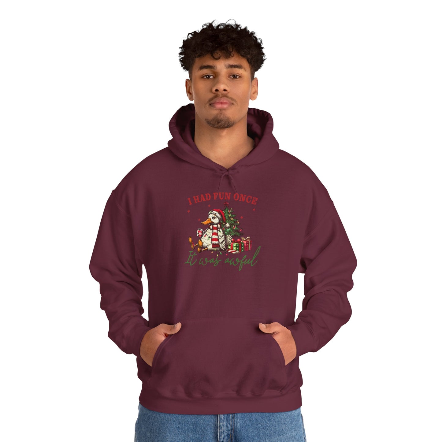 Festive Holiday Hoodie, Unisex Christmas Hoodie, Cozy Winter Wear, Funny Hoodie for Holiday Gatherings, Gift for Him/Her