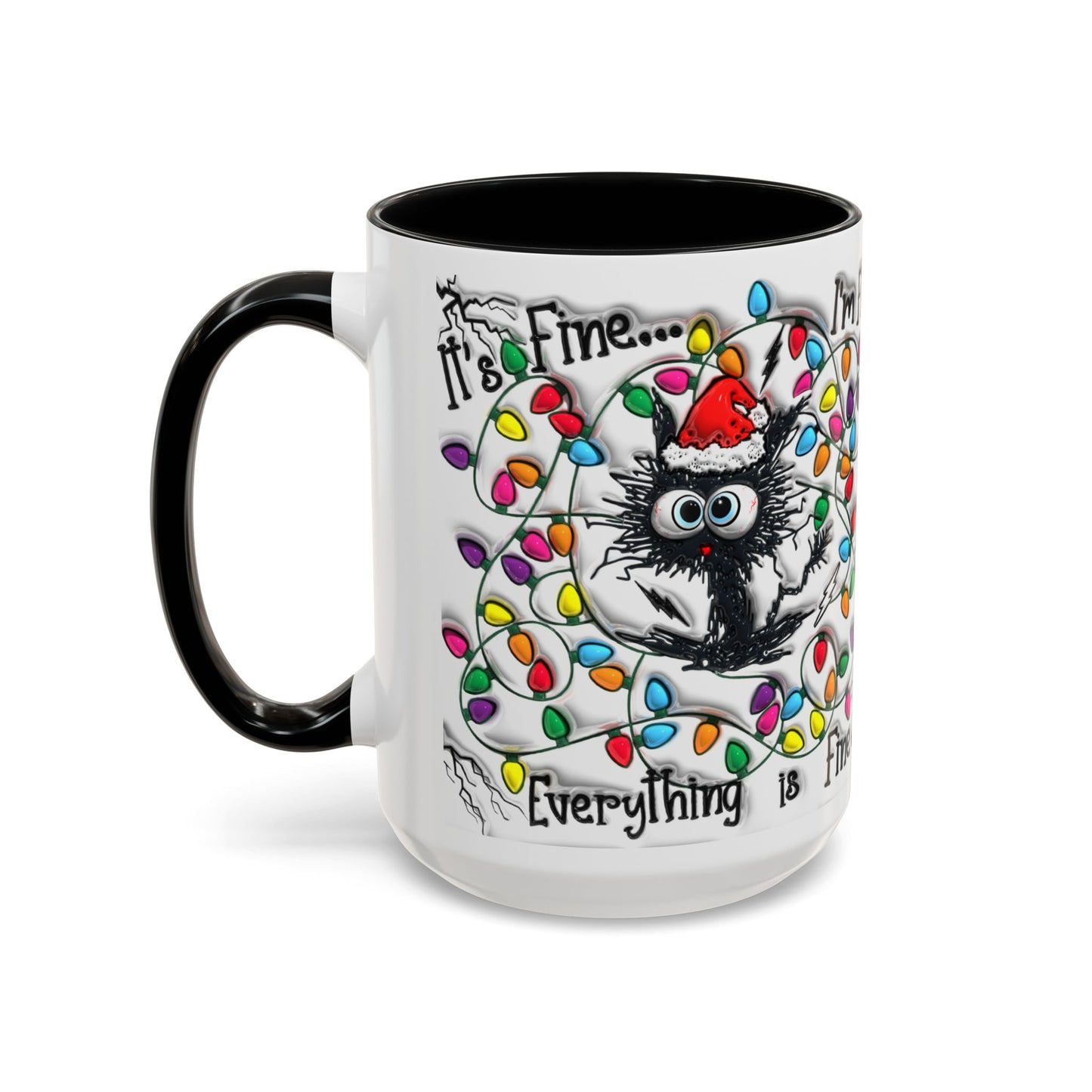 Christmas Accent Coffee Mug (11, 15oz)