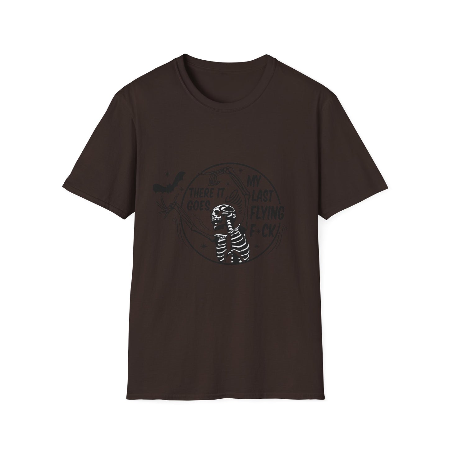 Funny Graphic Tee, There It Goes My Last Flying F*ck Shirt, Casual Wear, Gift for Friends, Relaxed Style, Humor Apparel