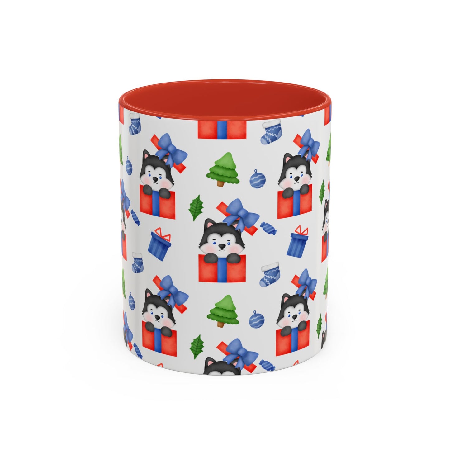 Christmas Accent Coffee Mug (11, 15oz)
