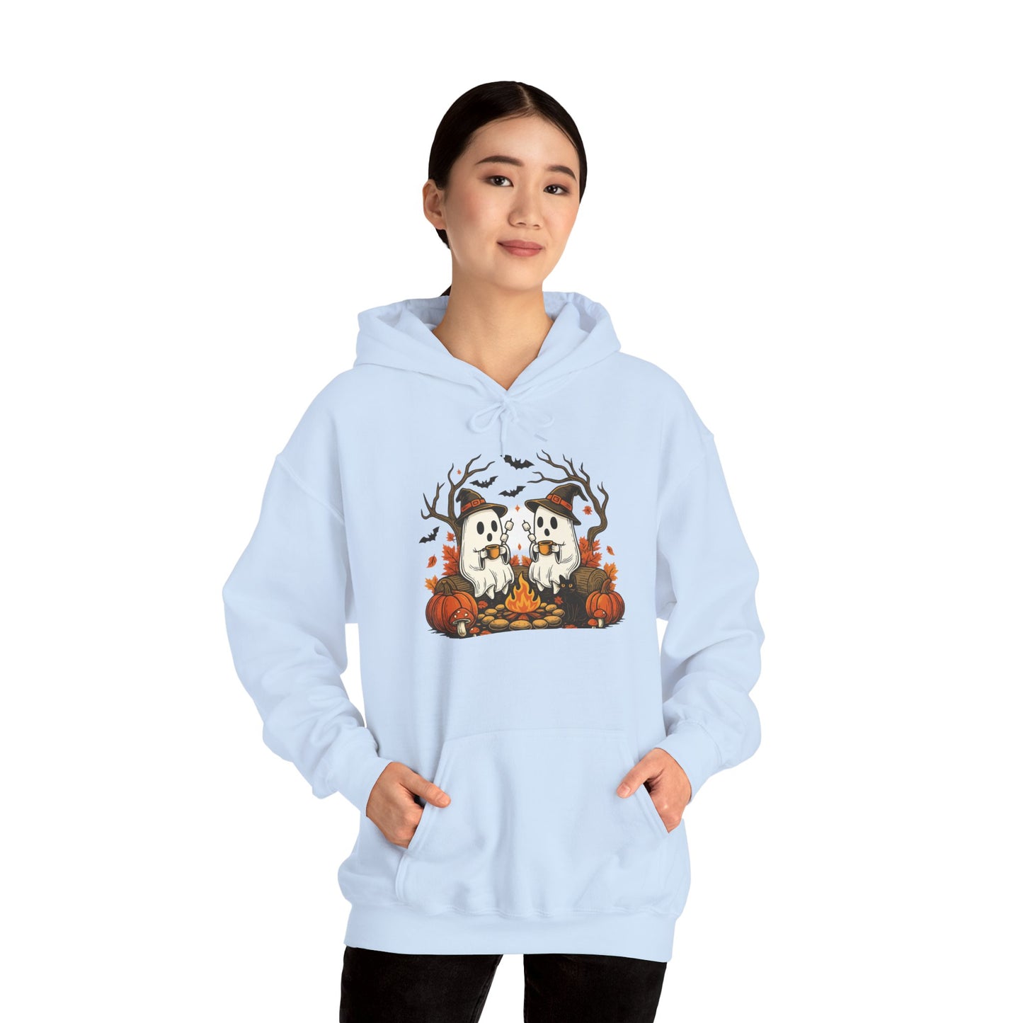 Cozy Halloween Hoodie, Unisex Hooded Hoodie, Fall Outfit, Pumpkin Patch Hoodie, Halloween Gift, Spooky Season Apparel