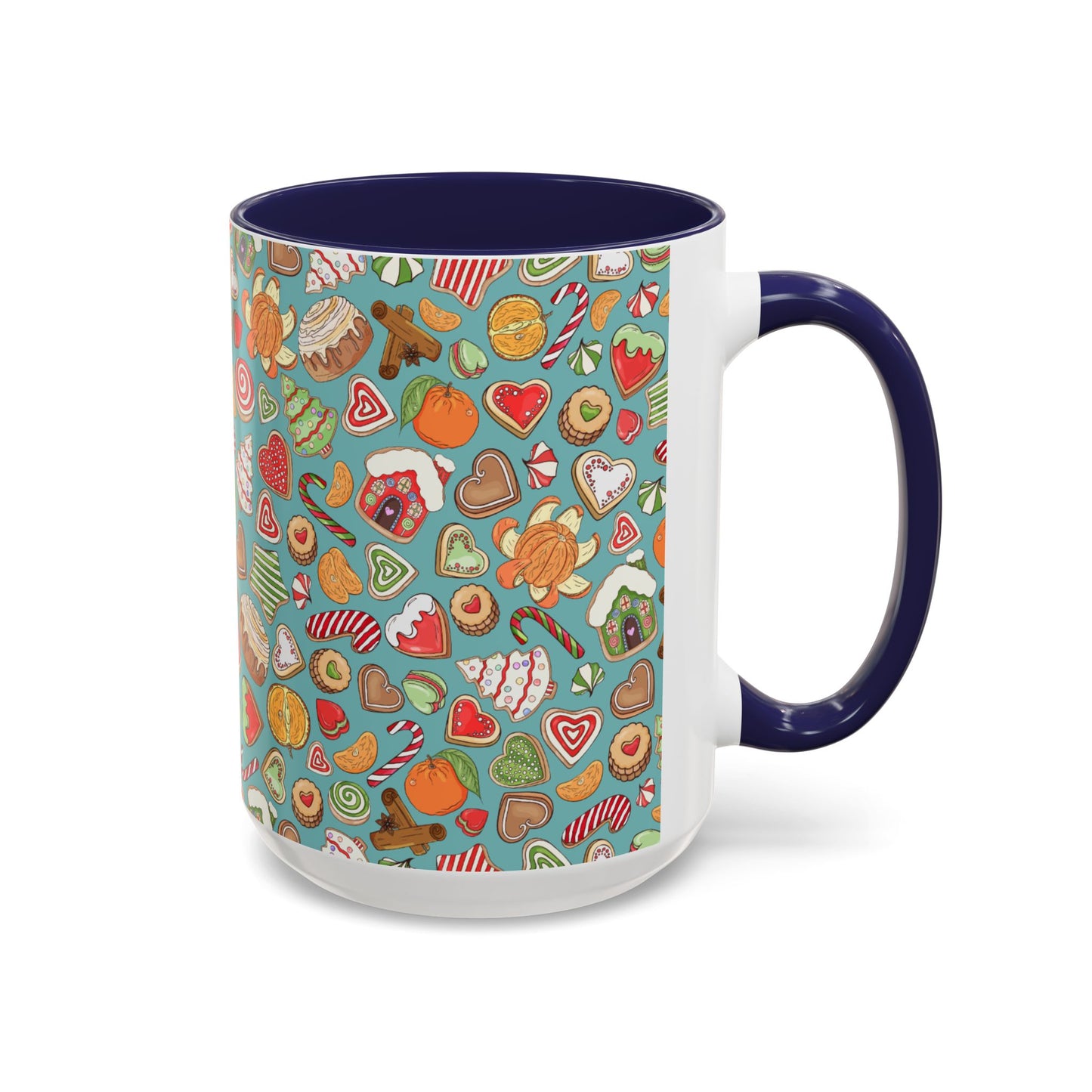 Christmas Accent Coffee Mug (11, 15oz)