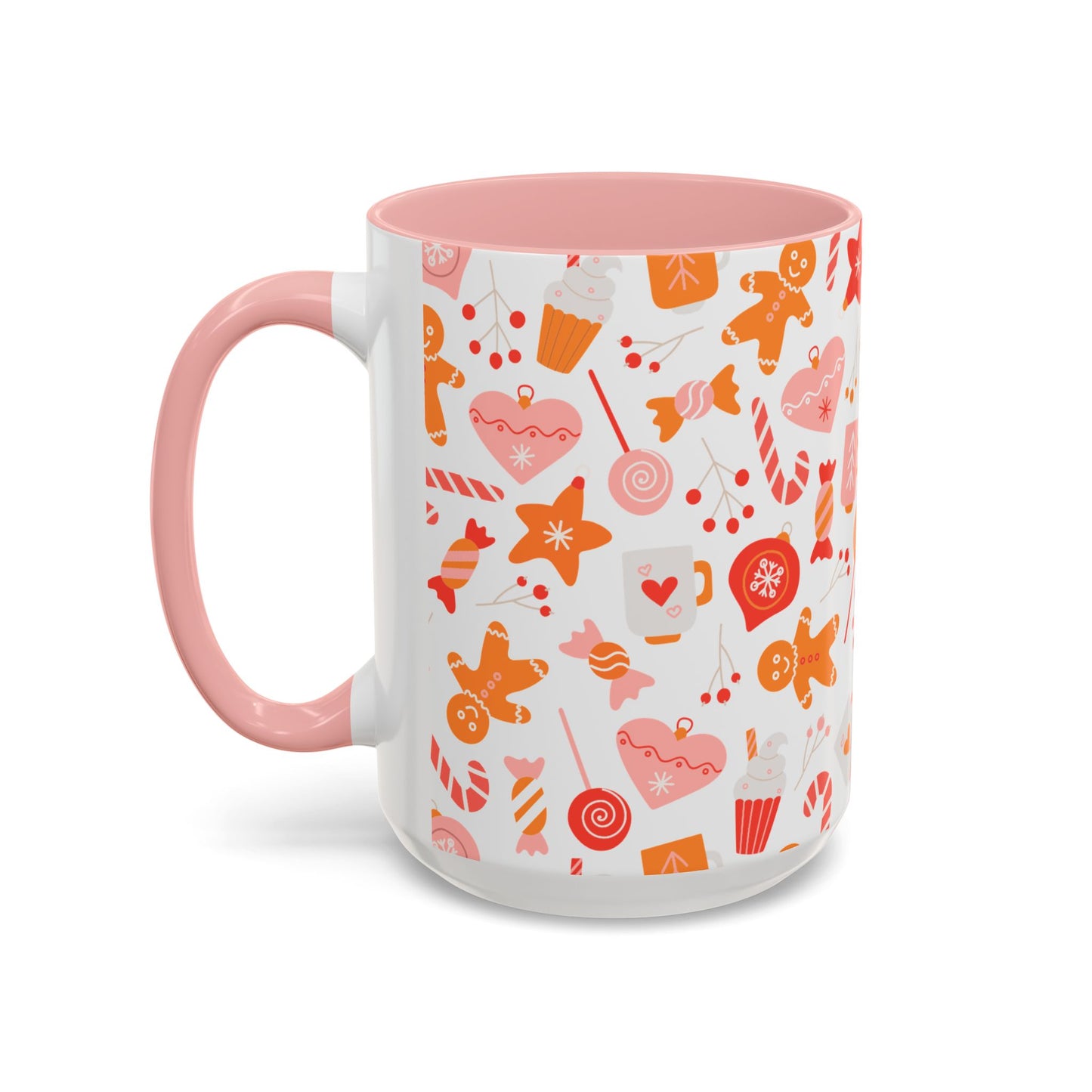 Christmas Accent Coffee Mug (11, 15oz)