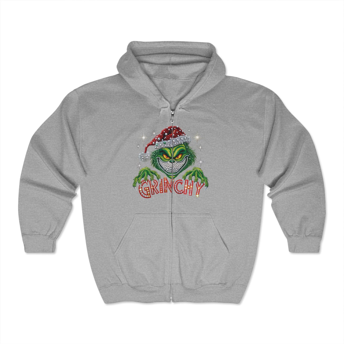 Christmas Unisex Heavy Blend™ Full Zip Hooded Sweatshirt