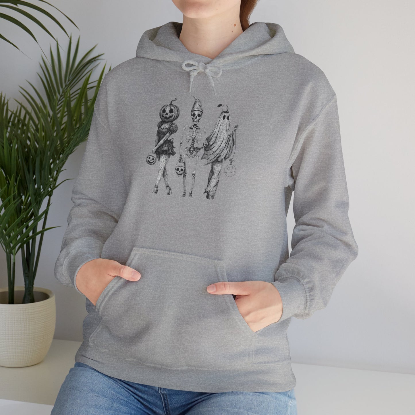 Unisex Halloween Themed Hoodie, Spooky Costume Hoodie, Fall Fashion, Cozy Hoodie, Gift for Halloween Lovers, Bonfire Night Top