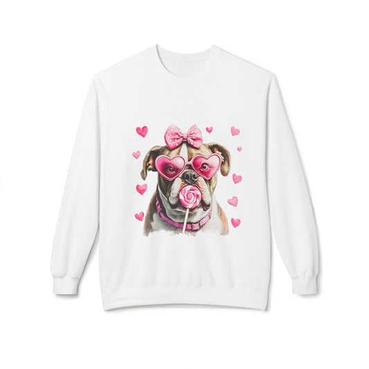 Valentines Unisex Midweight Softstyle Fleece Crewneck Sweatshirt