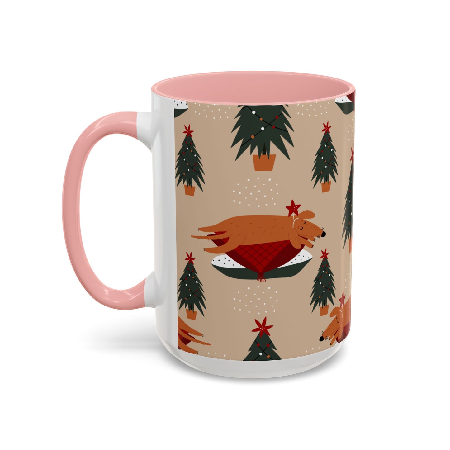 Christmas Accent Coffee Mug (11, 15oz)