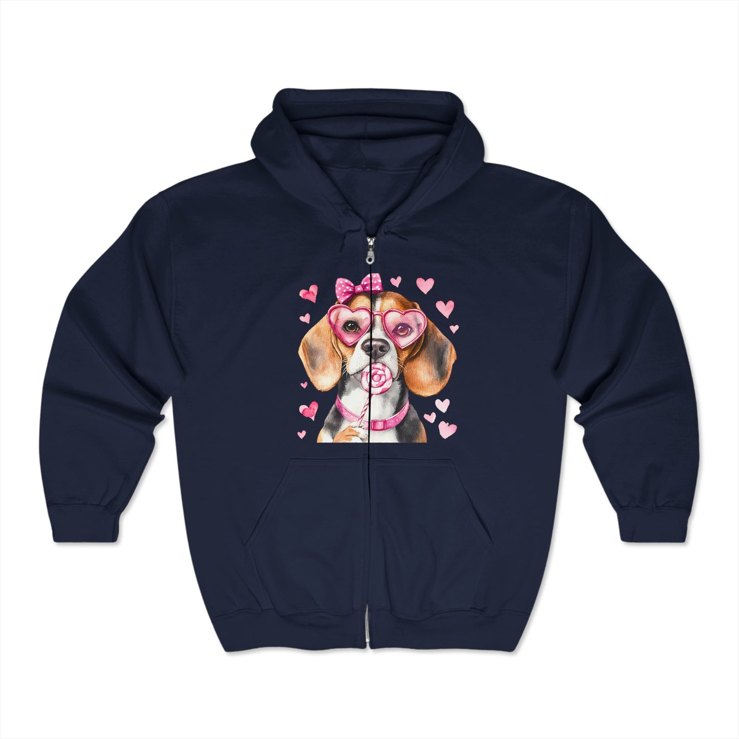 Valentines Unisex Heavy Blend™ Full Zip Hoodies