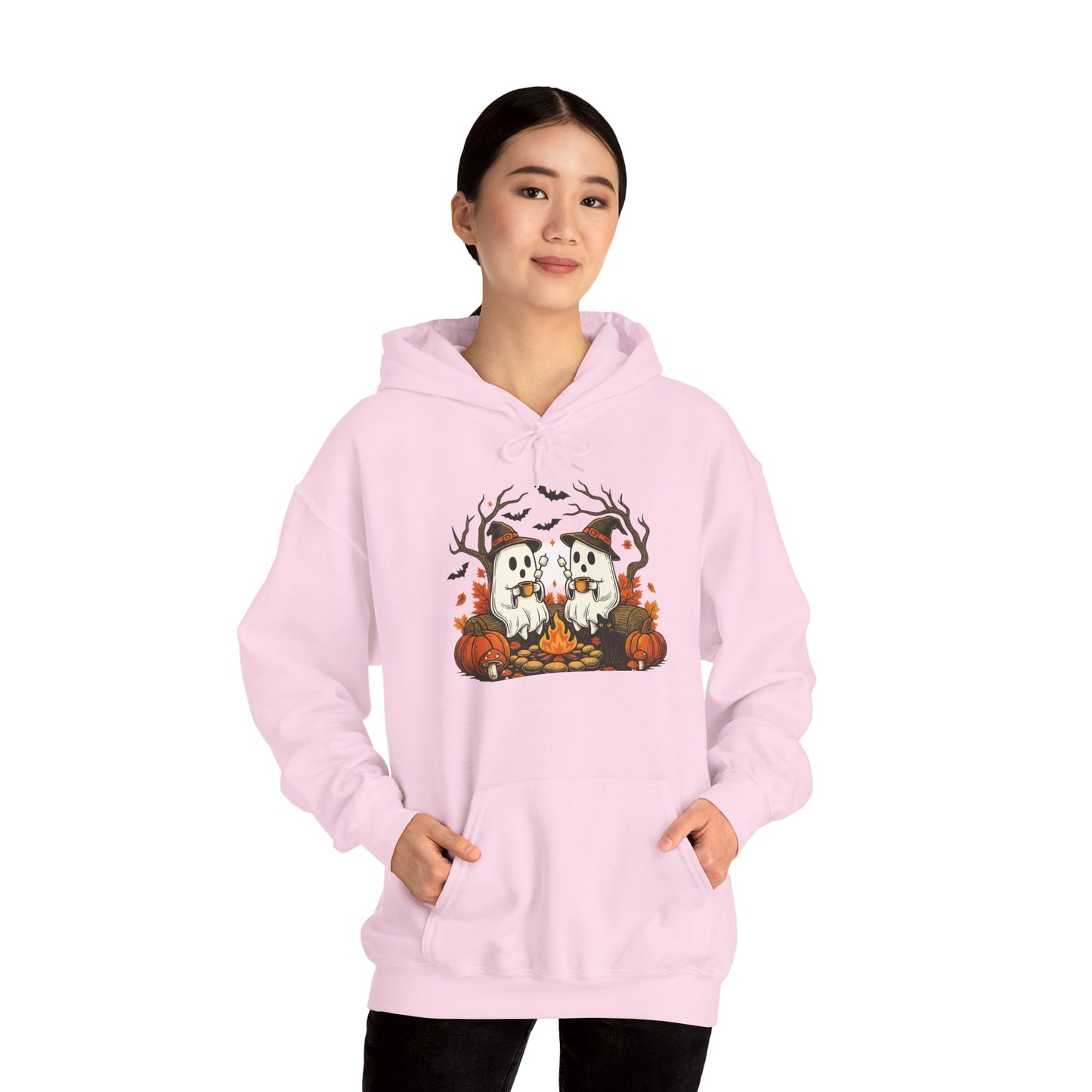 Cozy Halloween Hoodie, Unisex Hooded Hoodie, Fall Outfit, Pumpkin Patch Hoodie, Halloween Gift, Spooky Season Apparel