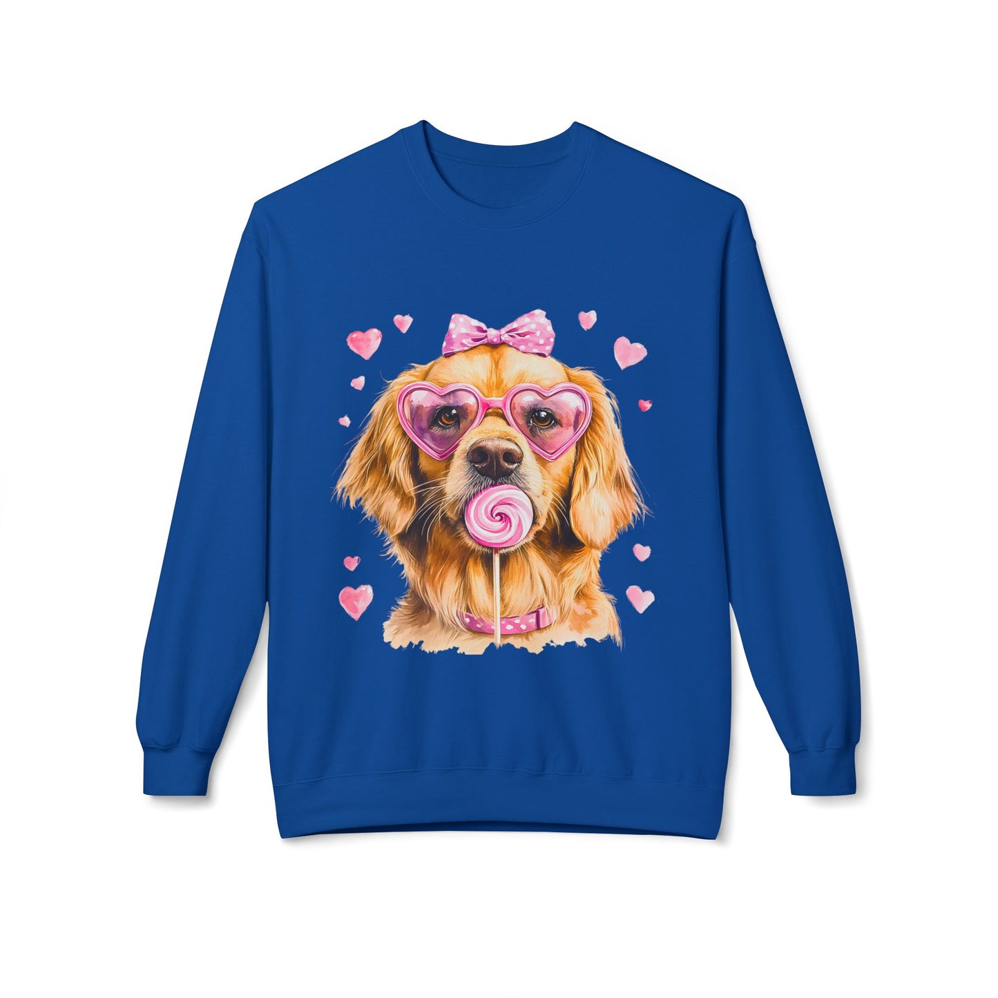 Valentines Unisex Midweight Softstyle Fleece Crewneck Sweatshirt