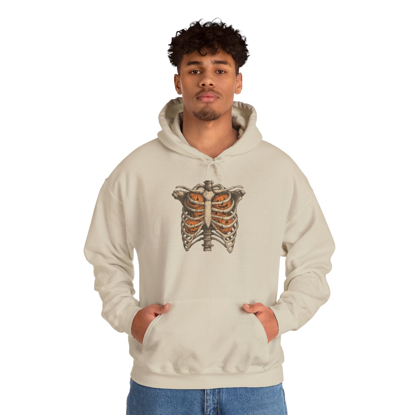 Unique Skeleton Design Unisex Hoodie - Perfect for Halloween, Casual Wear, Gifts, Cozy Comfort, Everyday Fashion