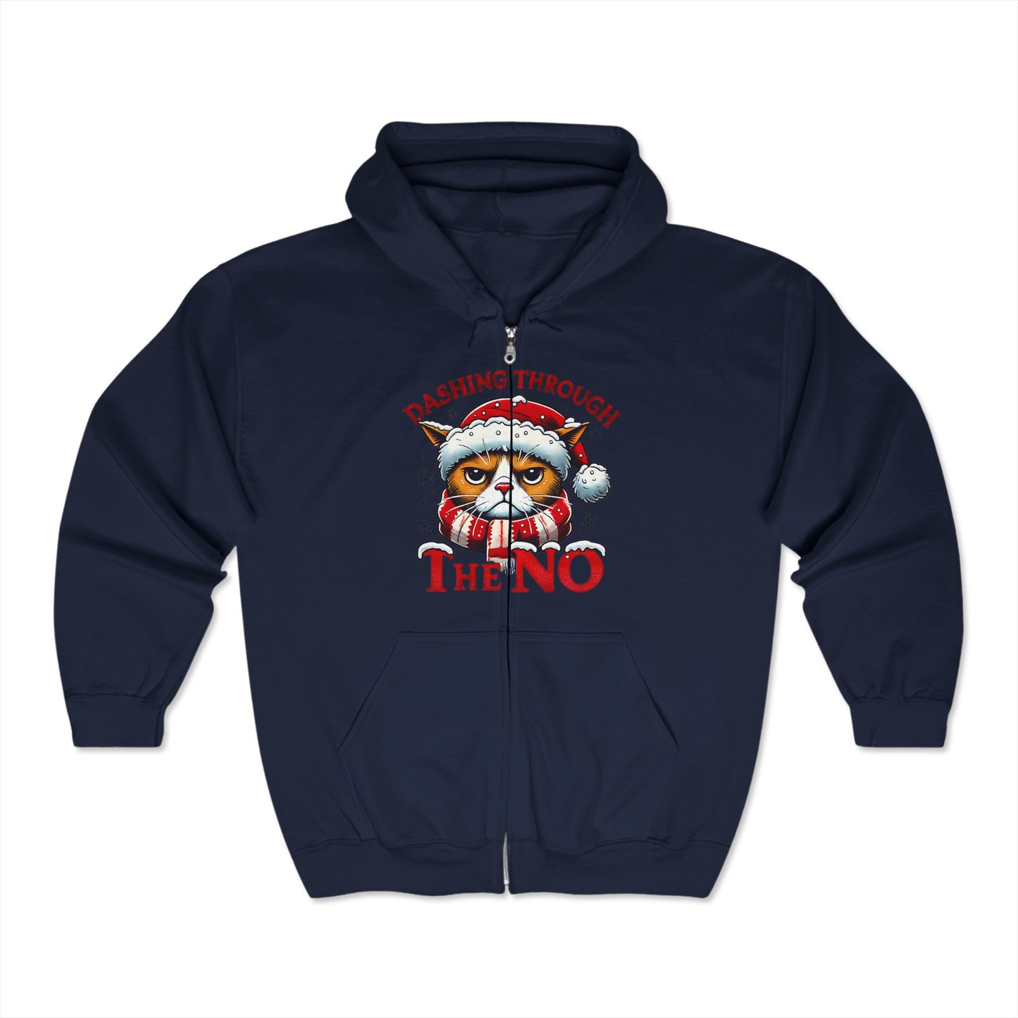 Christmas Unisex Heavy Blend™ Full Zip Hooded Sweatshirt