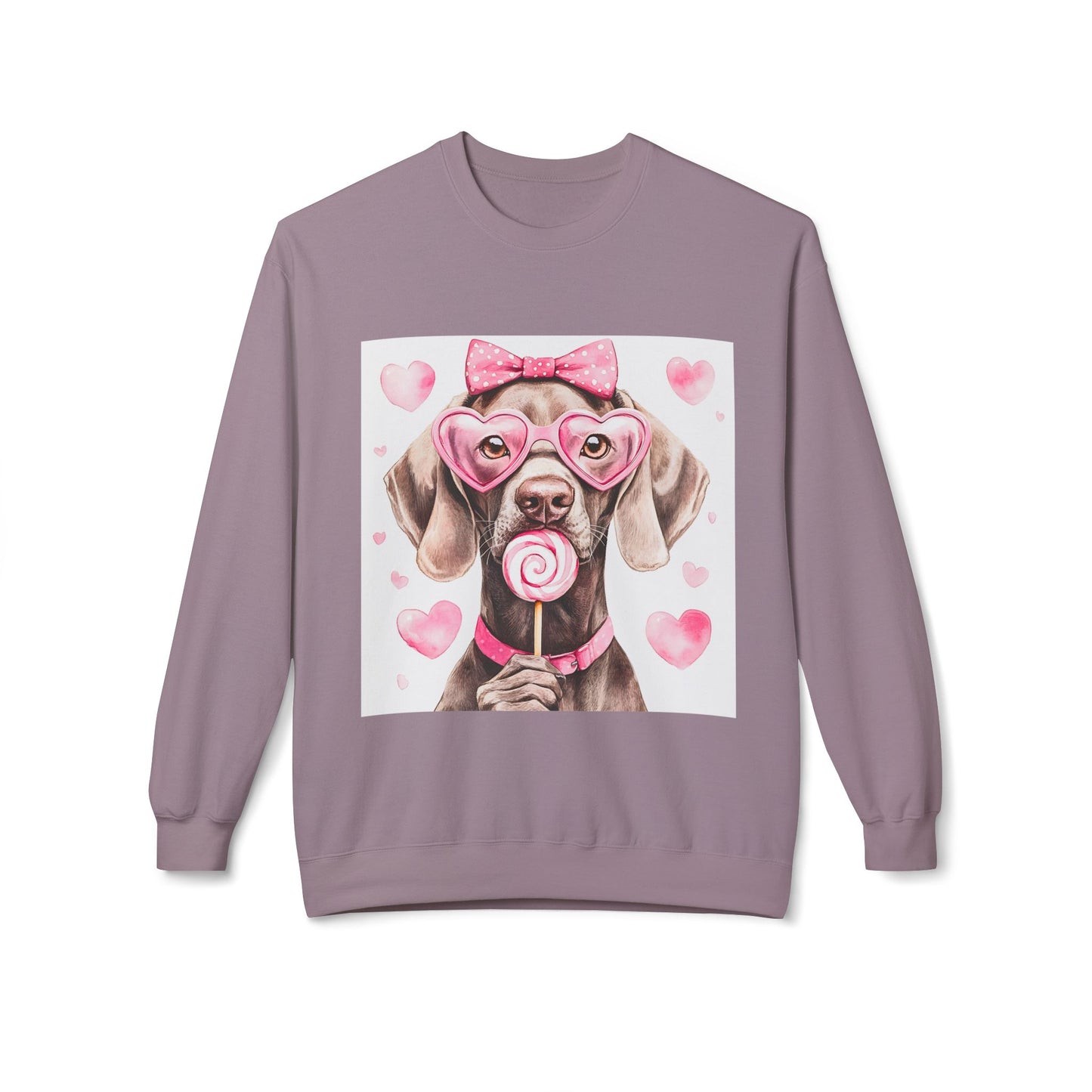 Valentines Unisex Midweight Softstyle Fleece Crewneck Sweatshirt