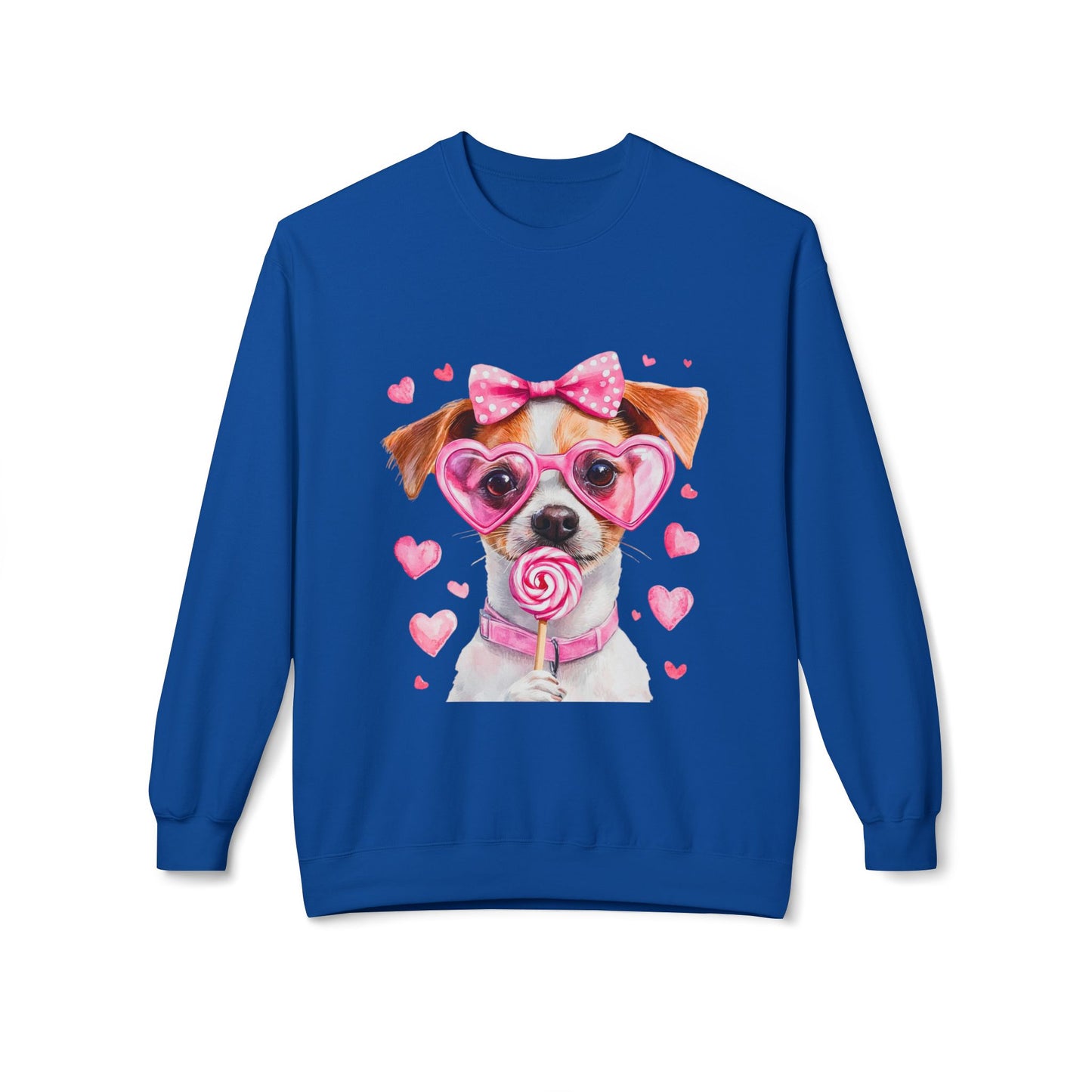 Valentines Unisex Midweight Softstyle Fleece Crewneck Sweatshirt