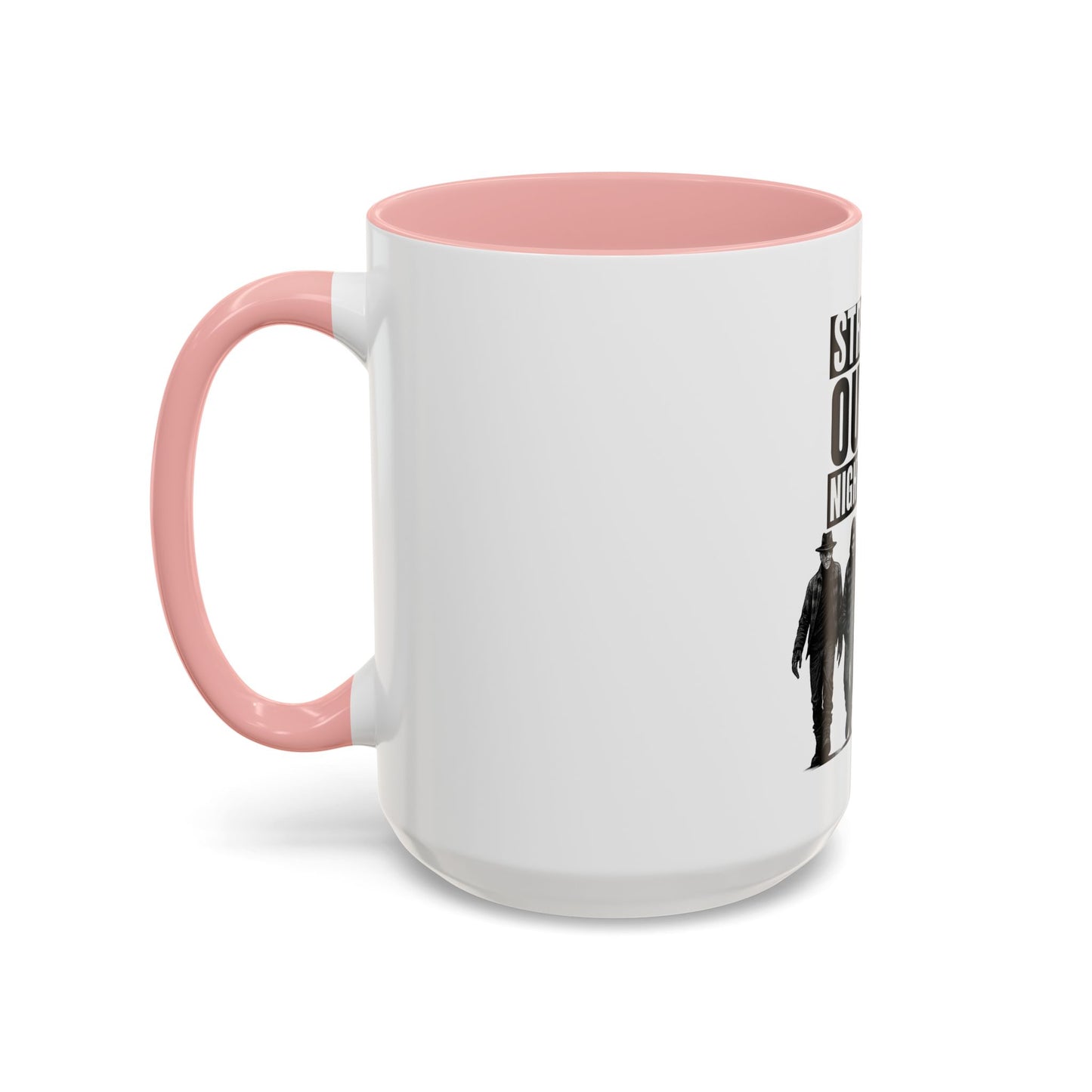 Straight Outta Nightmares Accent Coffee Mug | Spooky Mug, Horror Coffee Cup, Unique Gift for Halloween, Funware, Collectible Tea Mug
