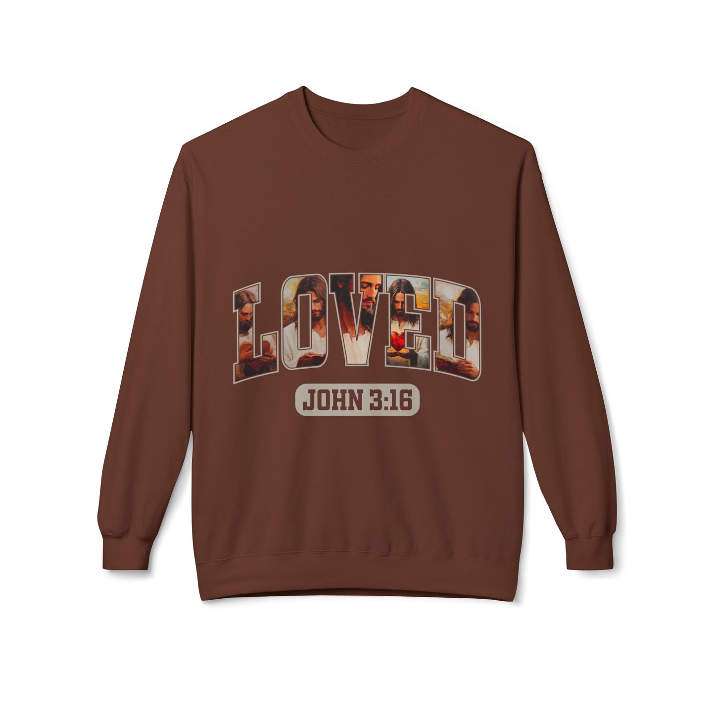Valentines Unisex Midweight Softstyle Fleece Crewneck Sweatshirt