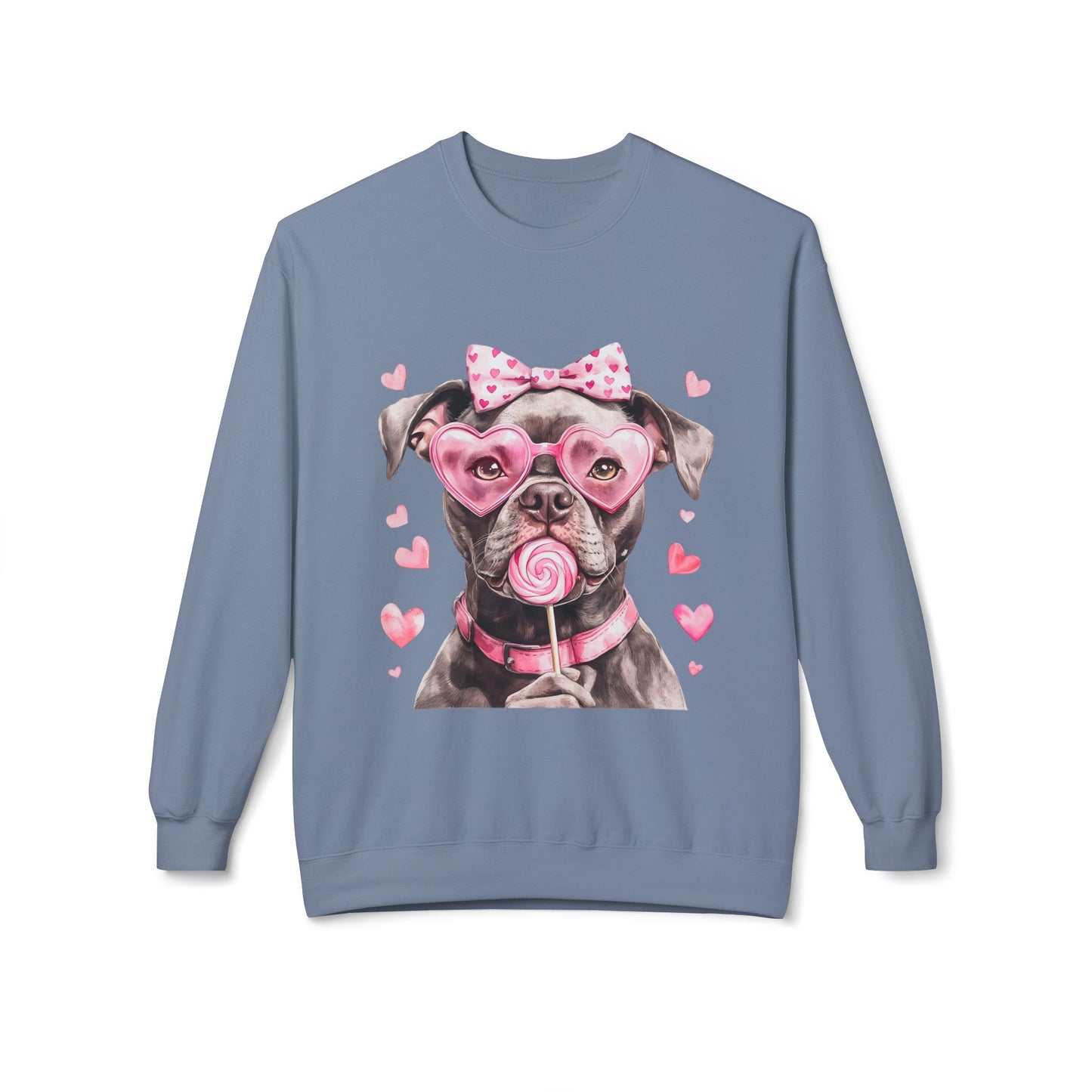 Valentines Unisex Midweight Softstyle Fleece Crewneck Sweatshirt