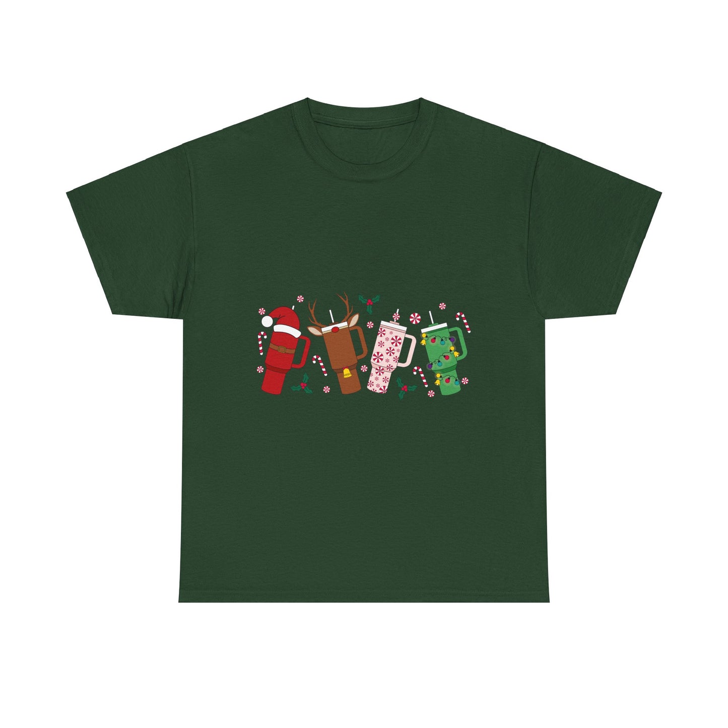 Christmas Unisex Garment-dyed Long Sleeve T-ShirtUnisex Heavy Cotton Tee